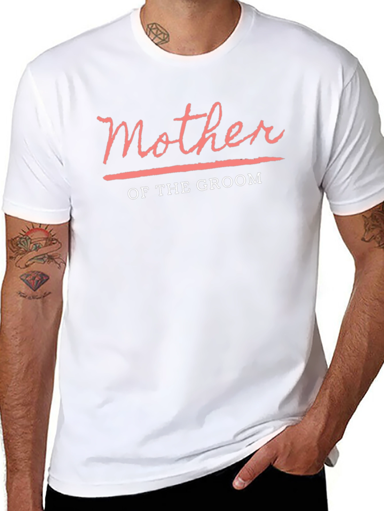 Mother of the Groom Crew Neck T-Shirt