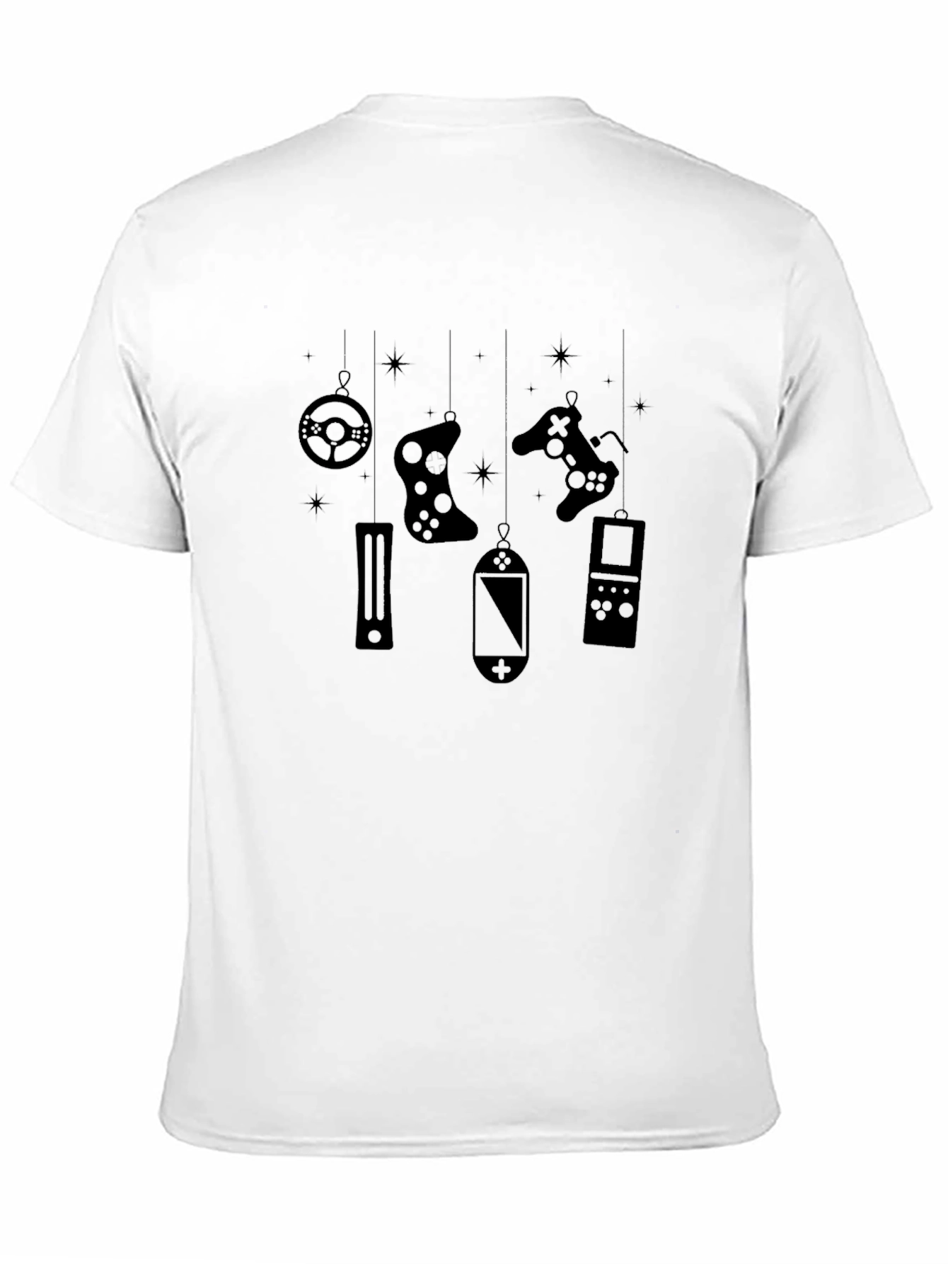 Gamer Ornament Black T-Shirt