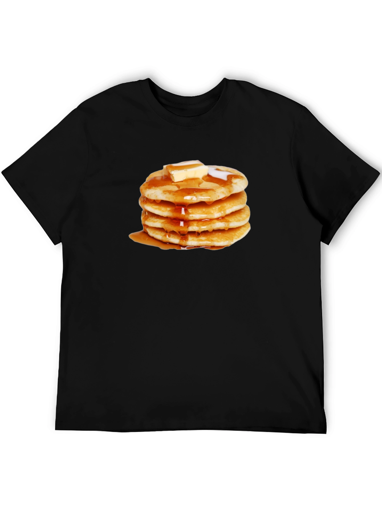 Pancake Stack Graphic Tee - Sweet Breakfast T-Shirt