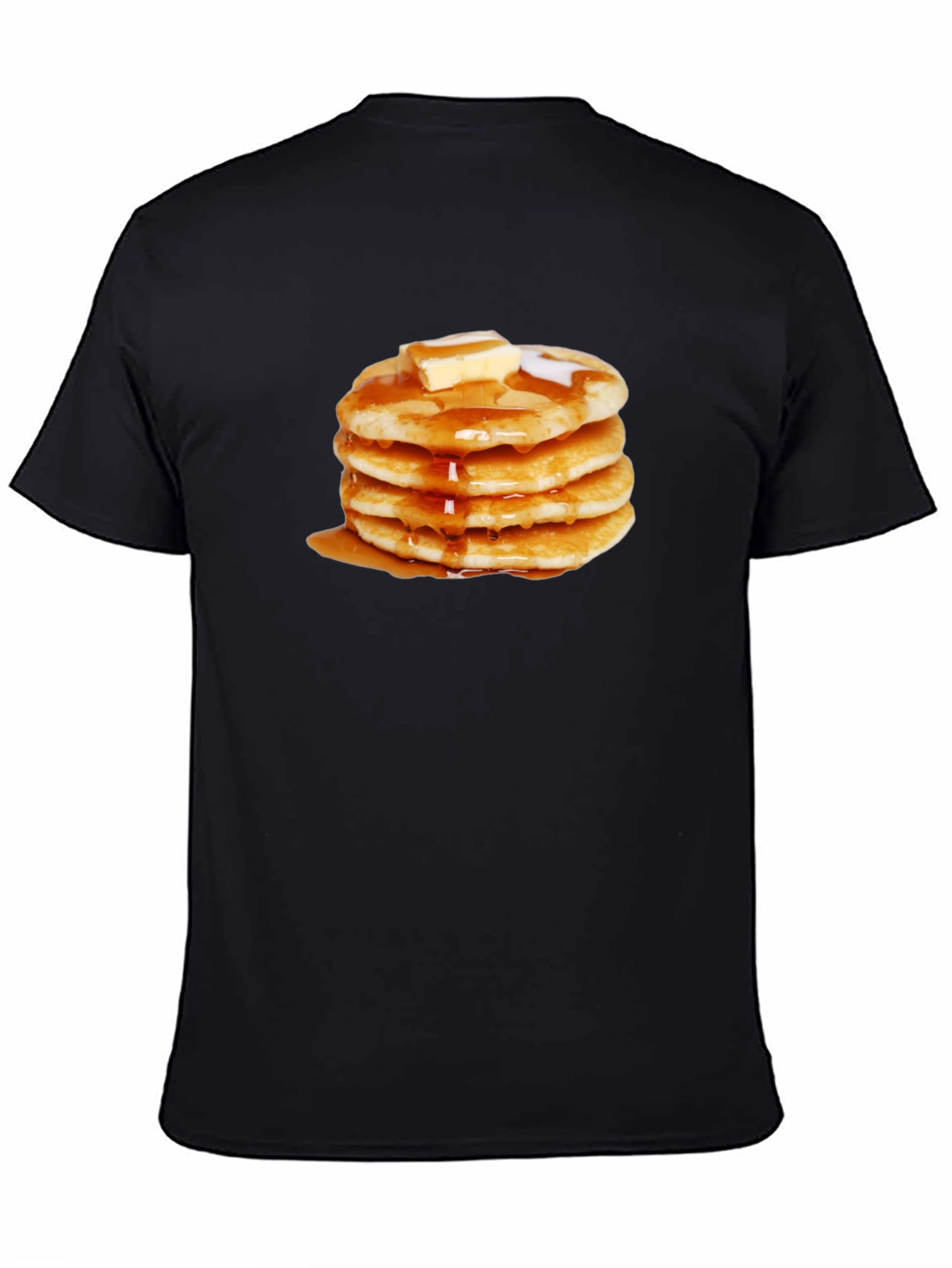 Pancake Stack Graphic Tee - Sweet Breakfast T-Shirt
