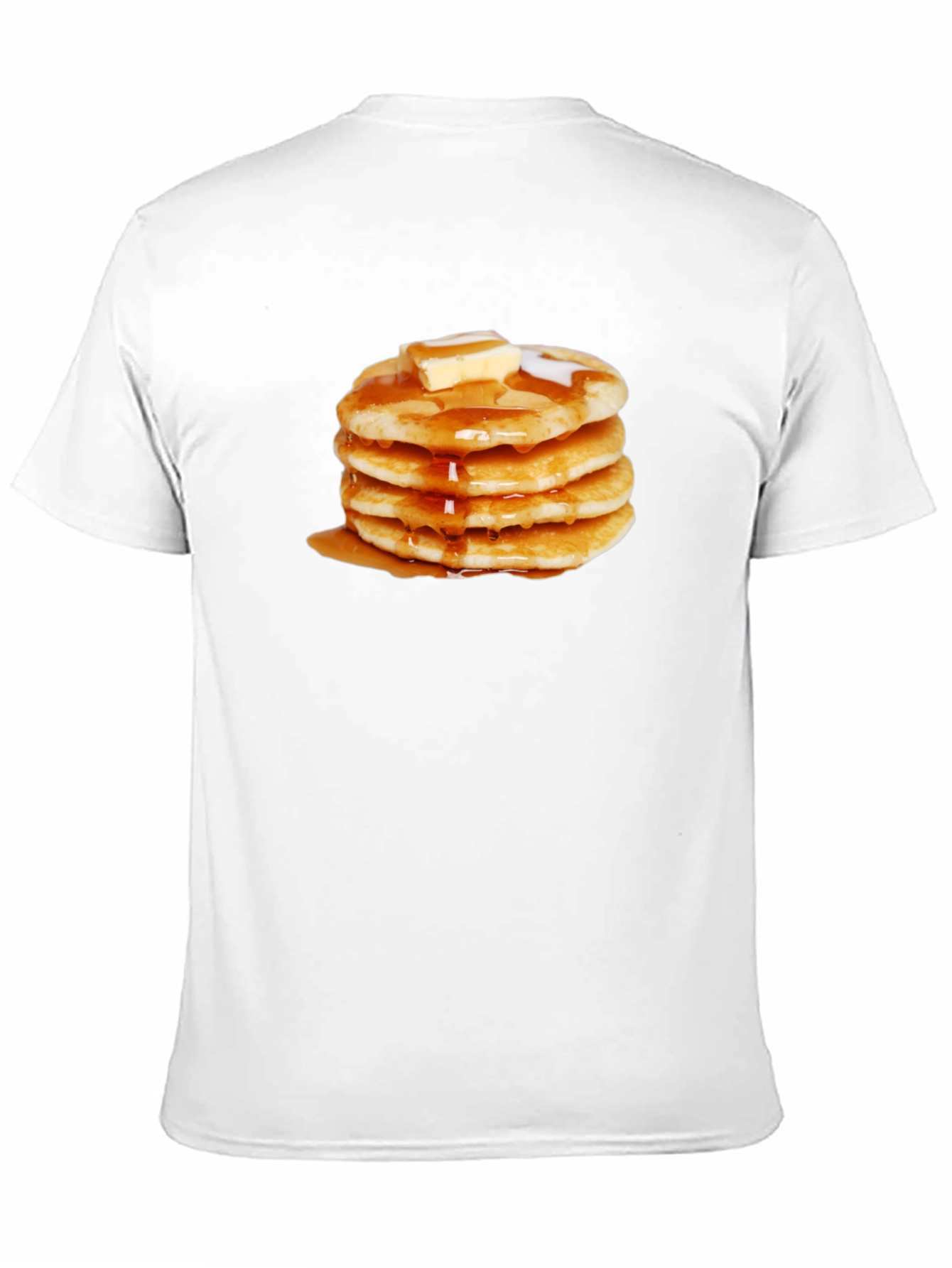 Pancake Stack Graphic Tee - Sweet Breakfast T-Shirt