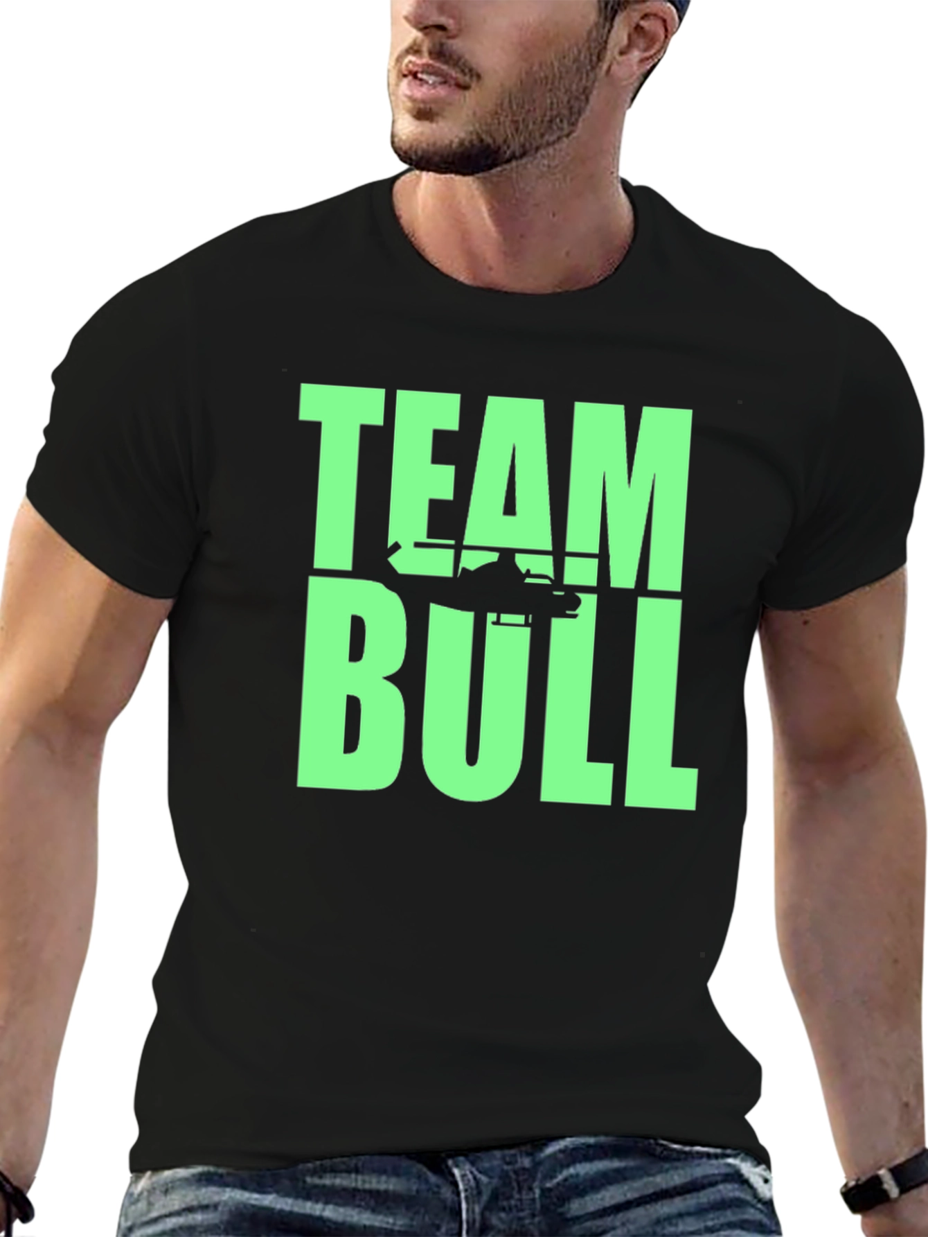 Team Bull Helicopter Graphic T-Shirt