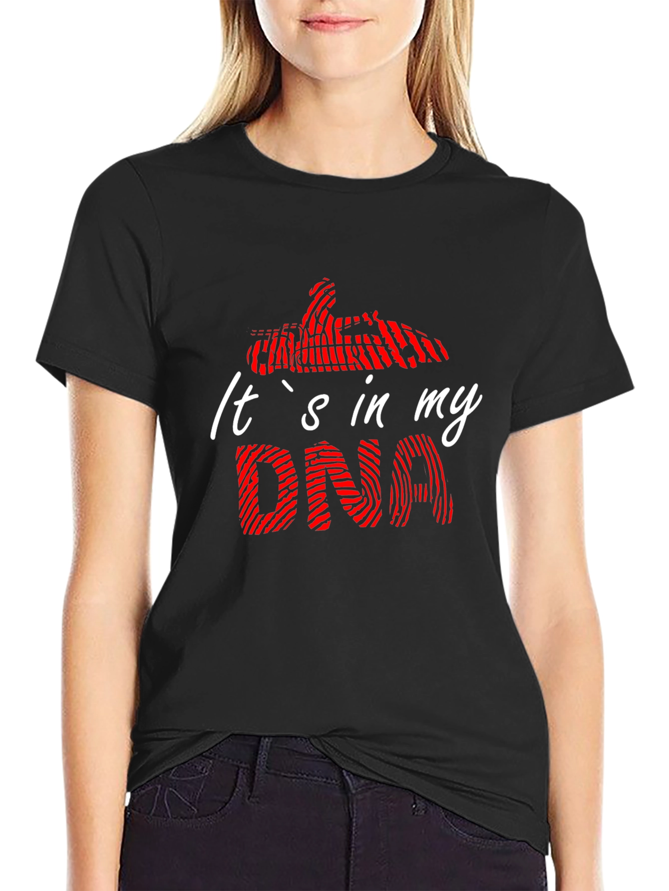 Its in my DNA Black T-Shirt