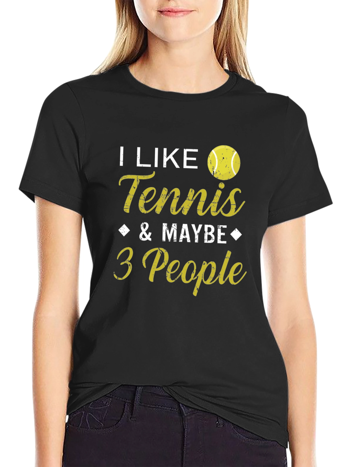 Funny Tennis Lover Graphic T-Shirt