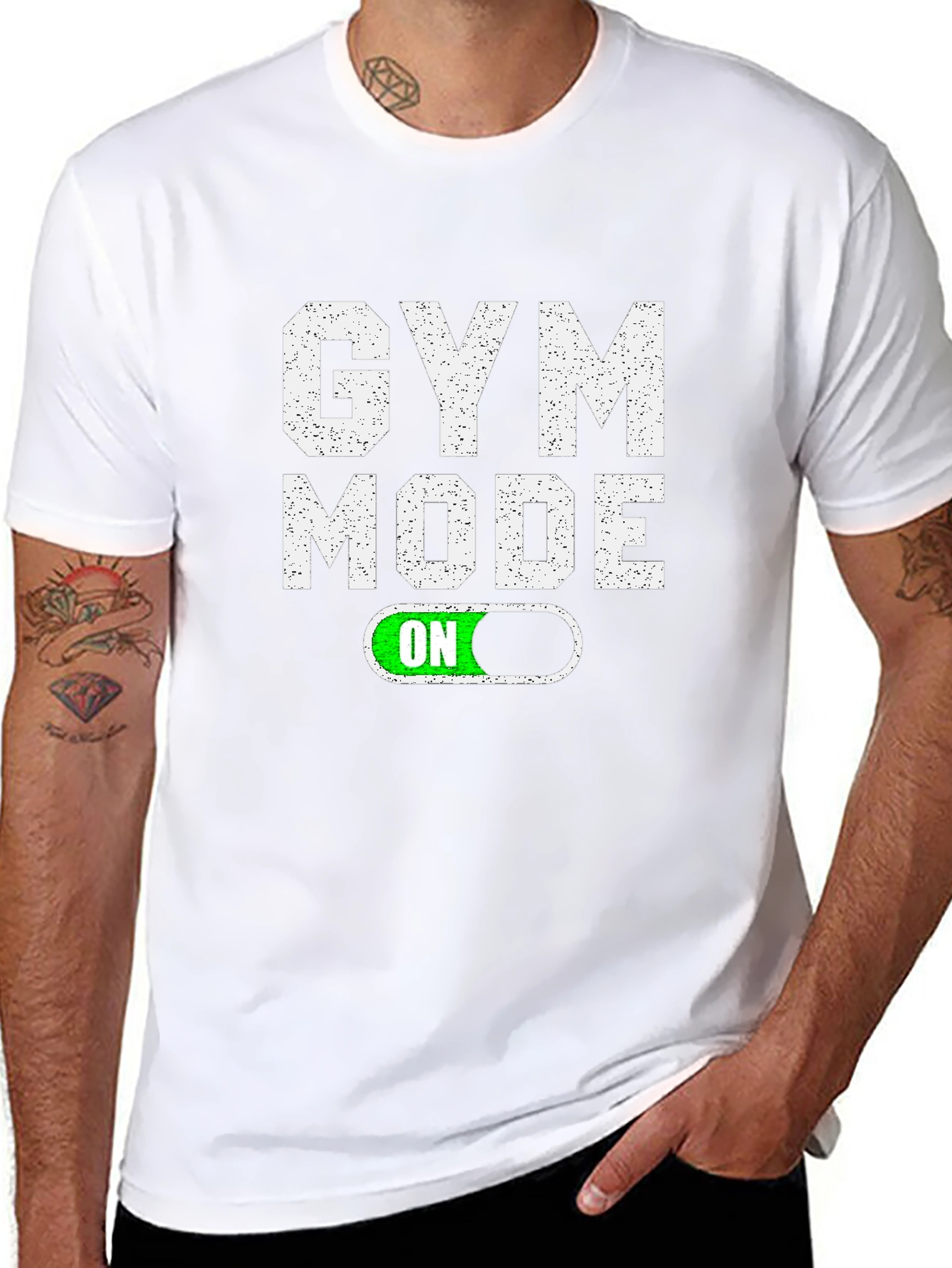 Gym Mode ON T-Shirt - Fitness Apparel