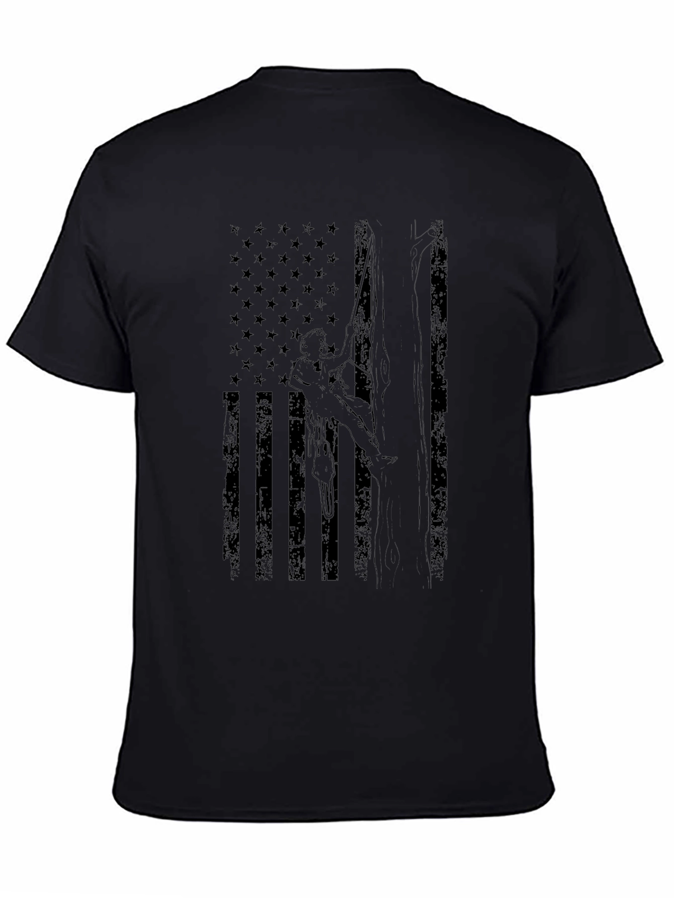 Arborist Flag Graphic Tee - Tree Climber T-Shirt