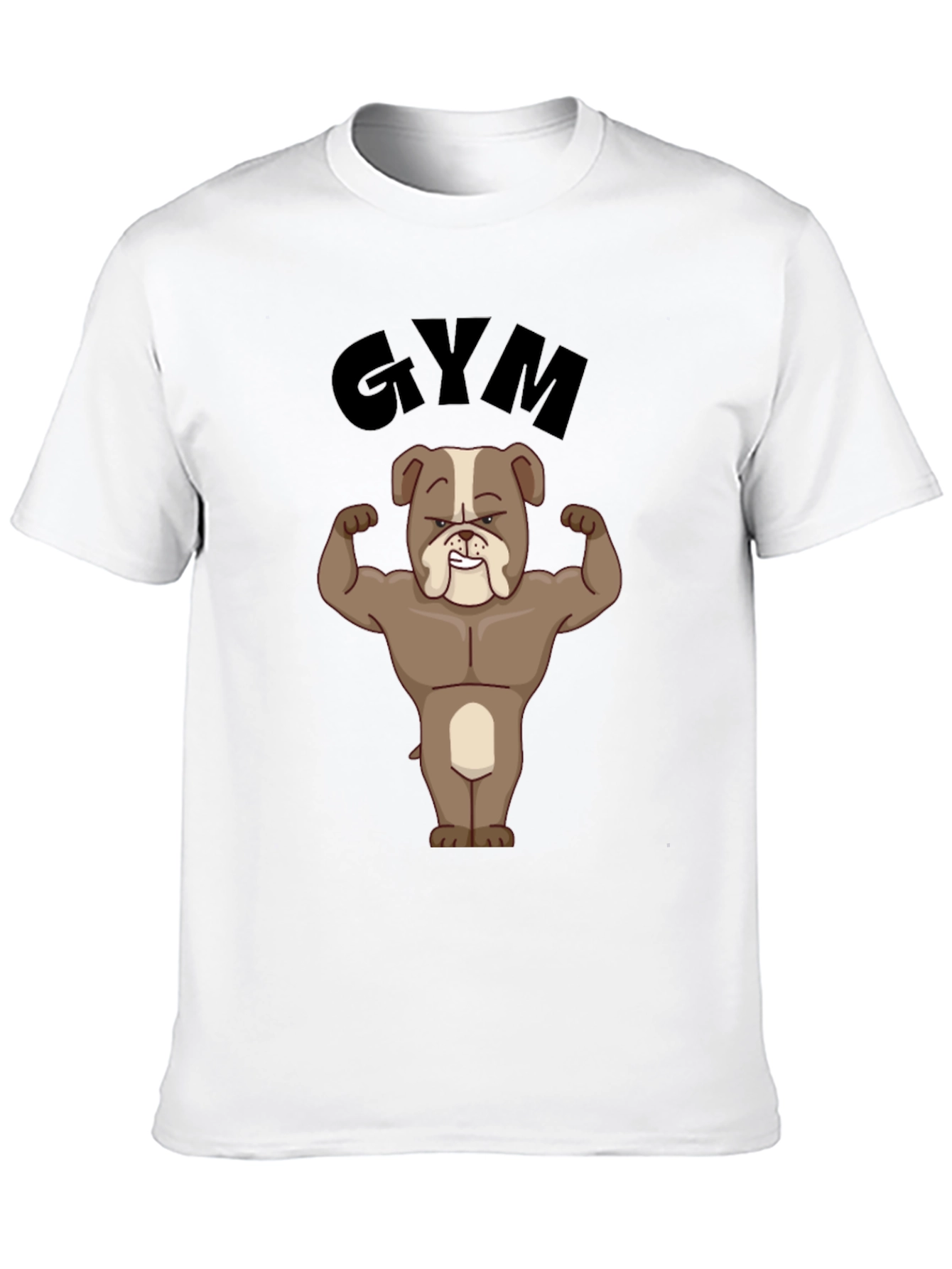 Bulldog Gym Black T-Shirt