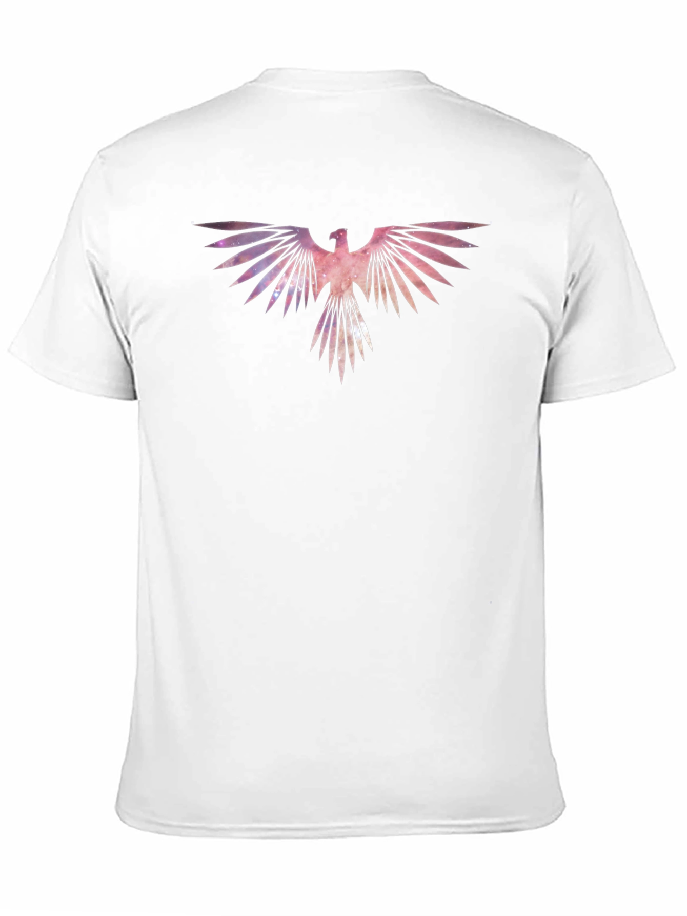 Galaxy Phoenix Graphic Tee - Black T-Shirt