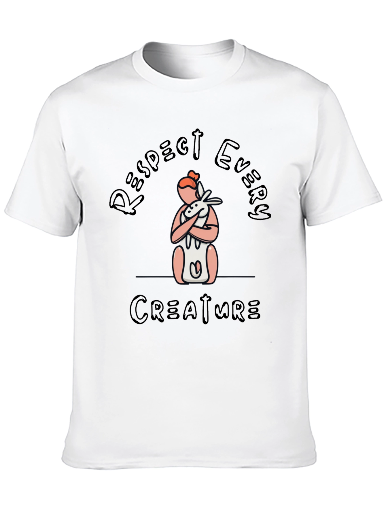 Respect Every Creature Graphic T-Shirt