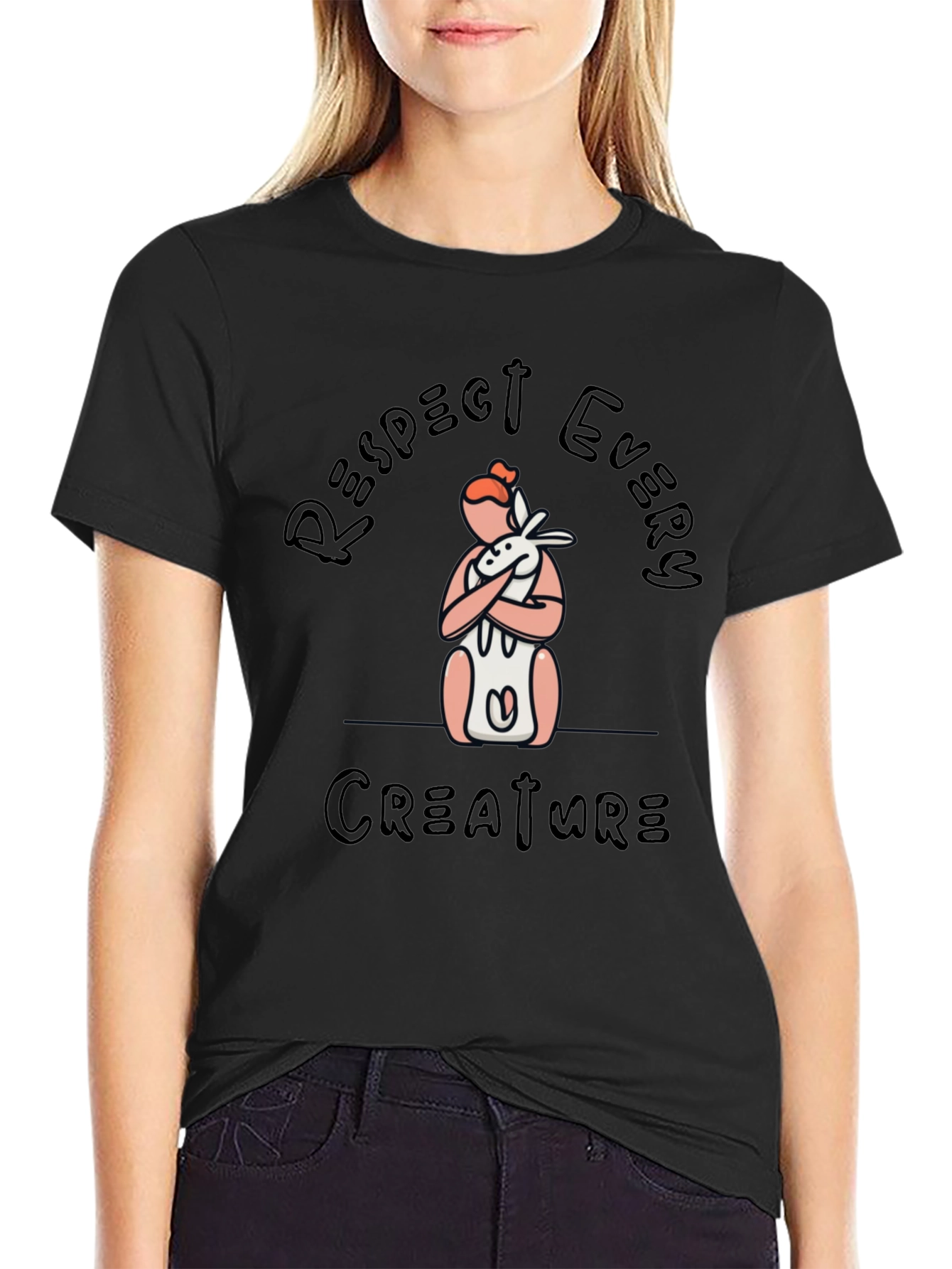 Respect Every Creature Graphic T-Shirt