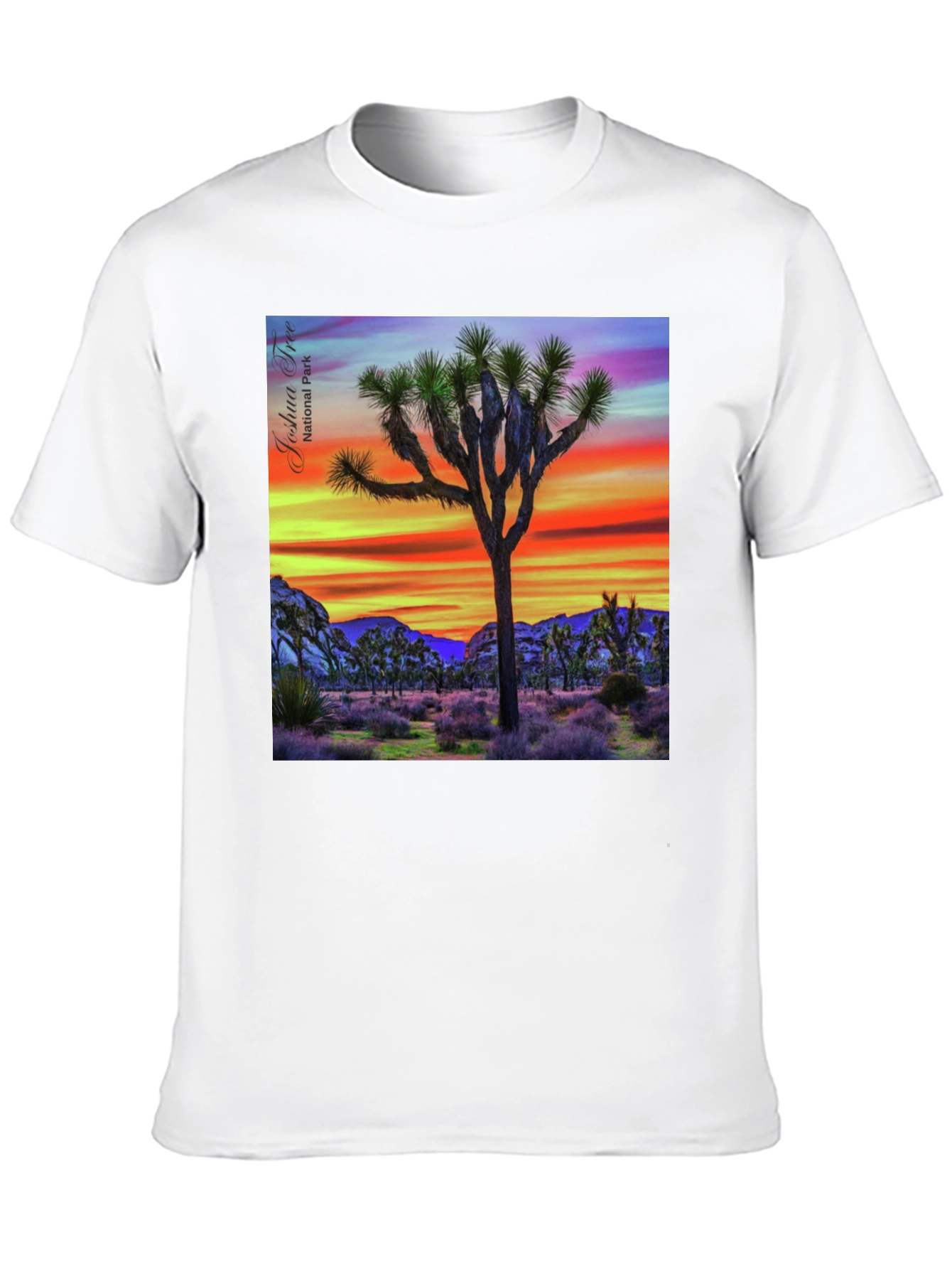 Joshua Tree Graphic T-Shirt - National Park Design