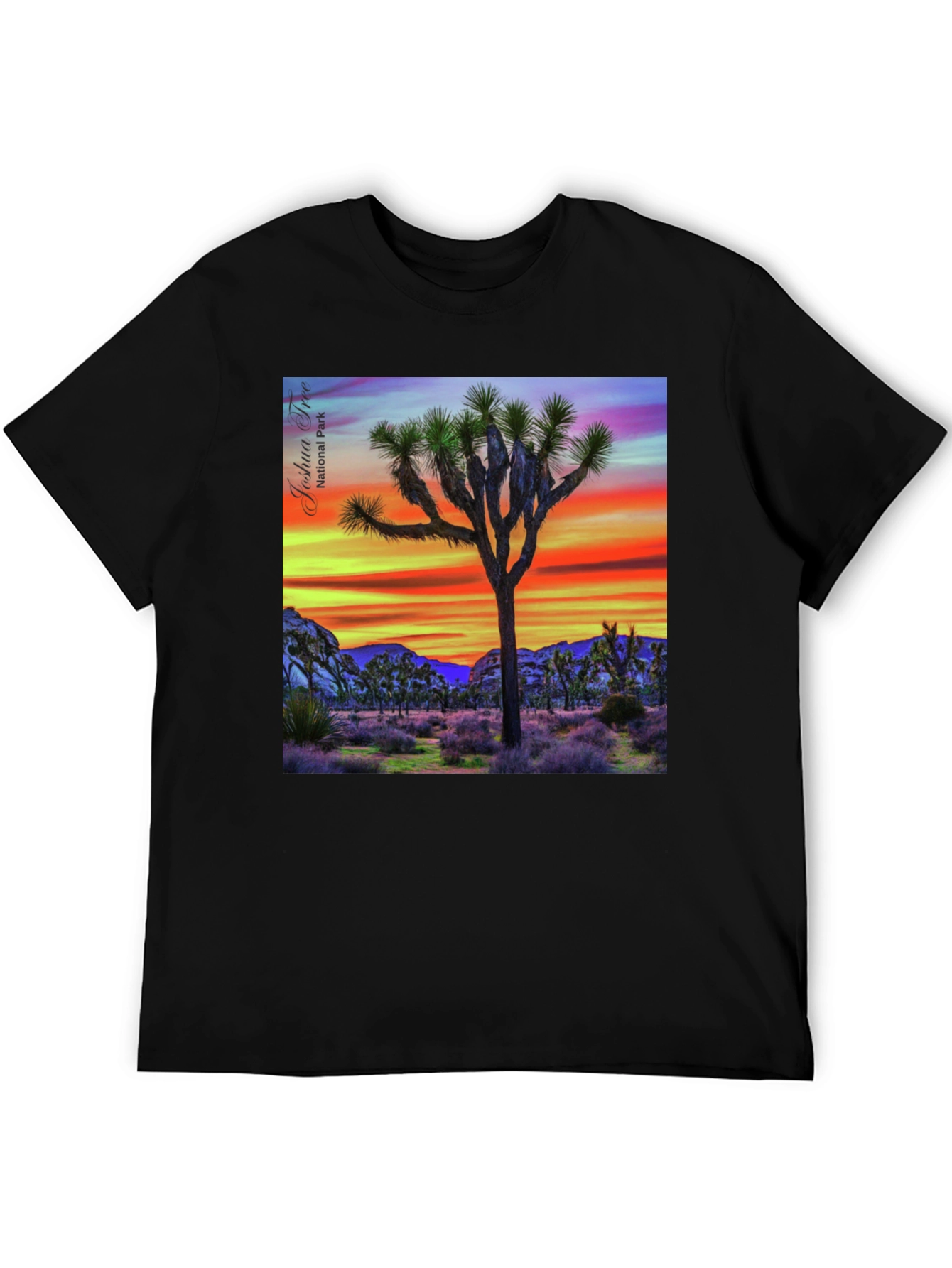 Joshua Tree Graphic T-Shirt - National Park Design