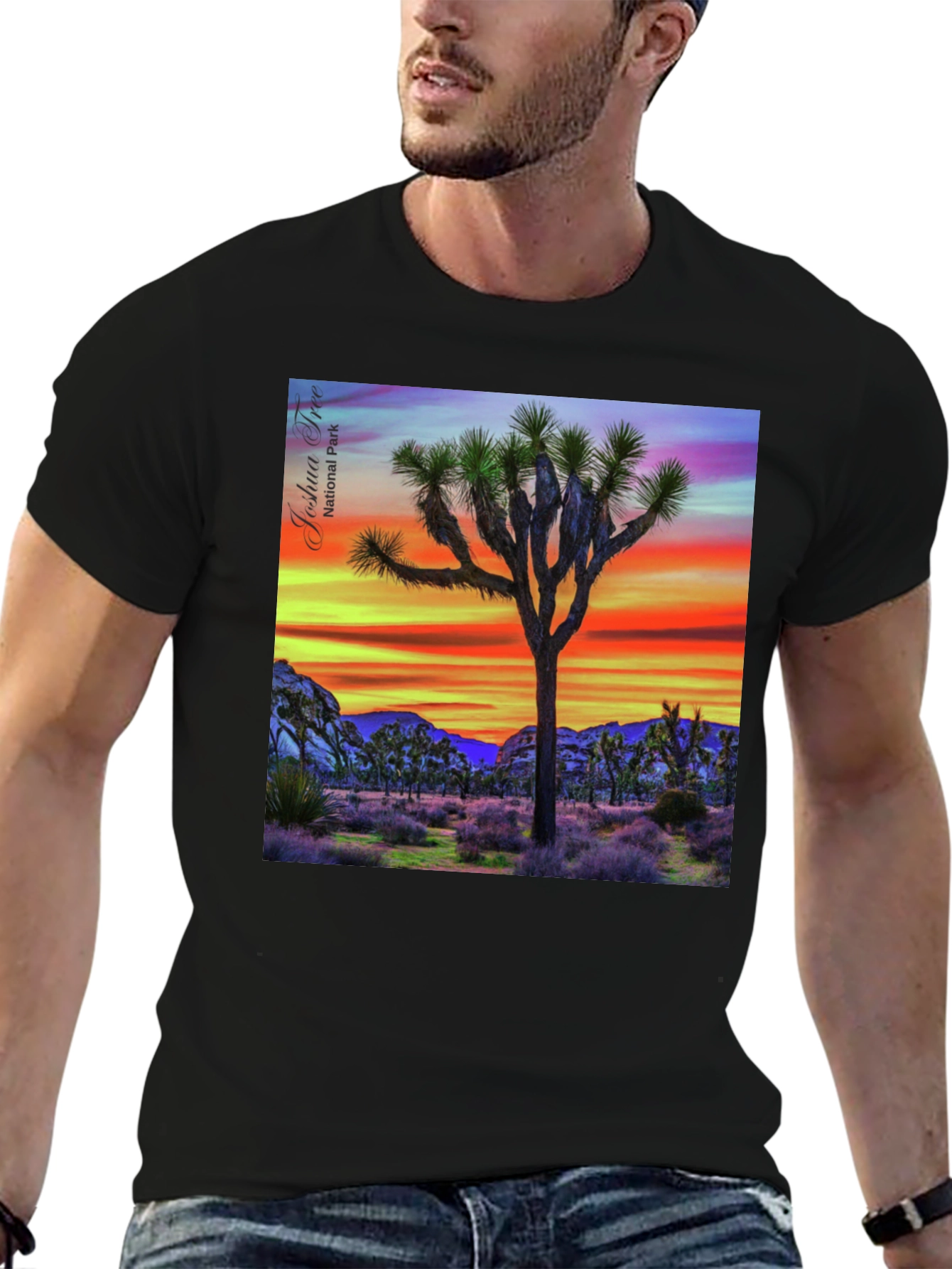 Joshua Tree Graphic T-Shirt - National Park Design