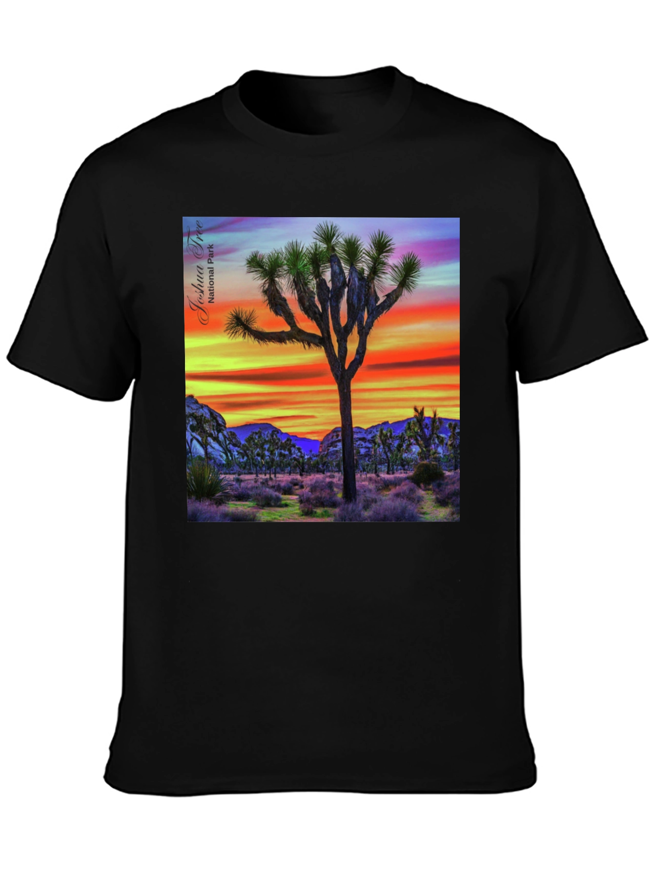 Joshua Tree Graphic T-Shirt - National Park Design