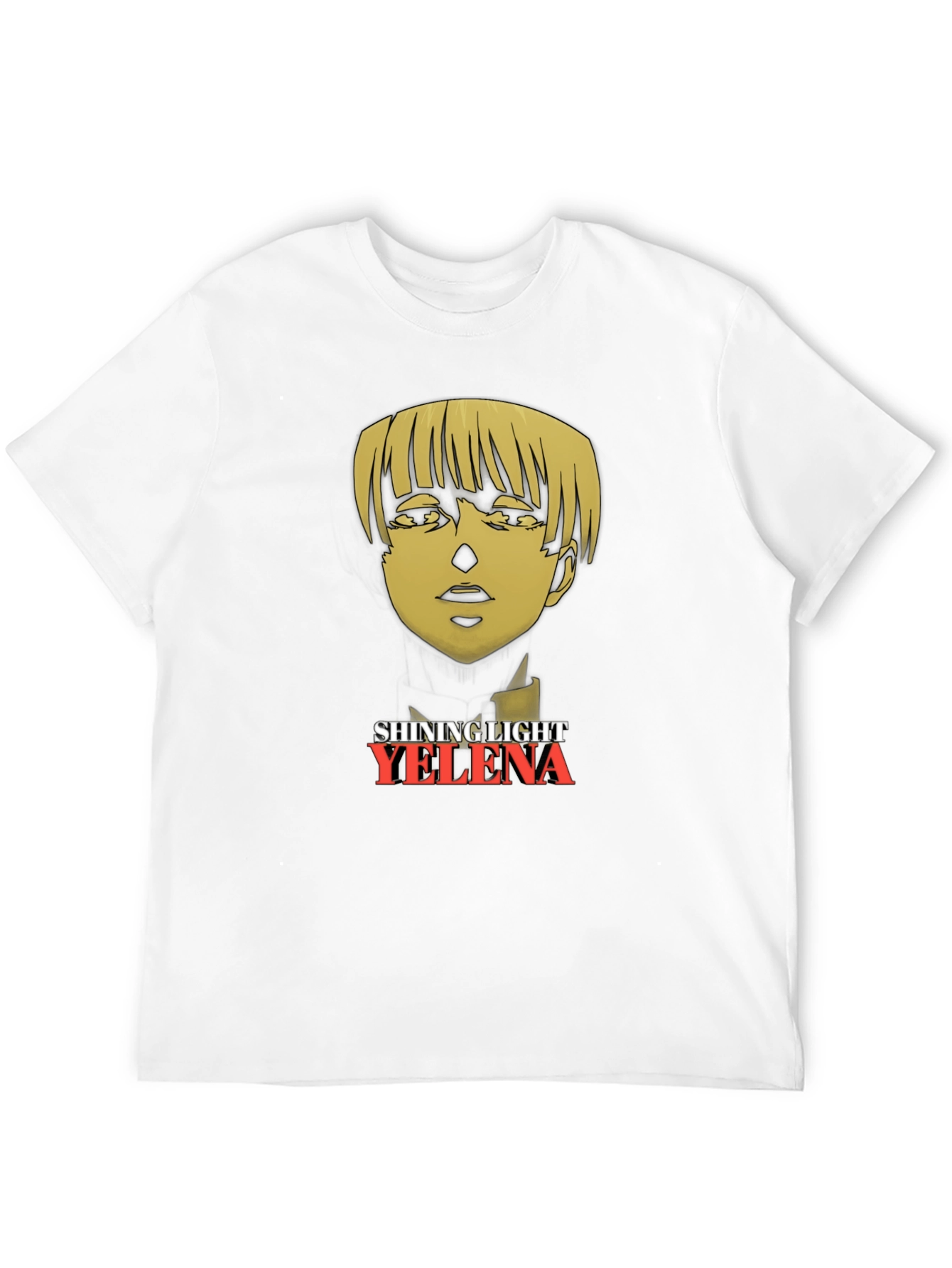 Yelena Attack on Titan Shining Light Black T-Shirt