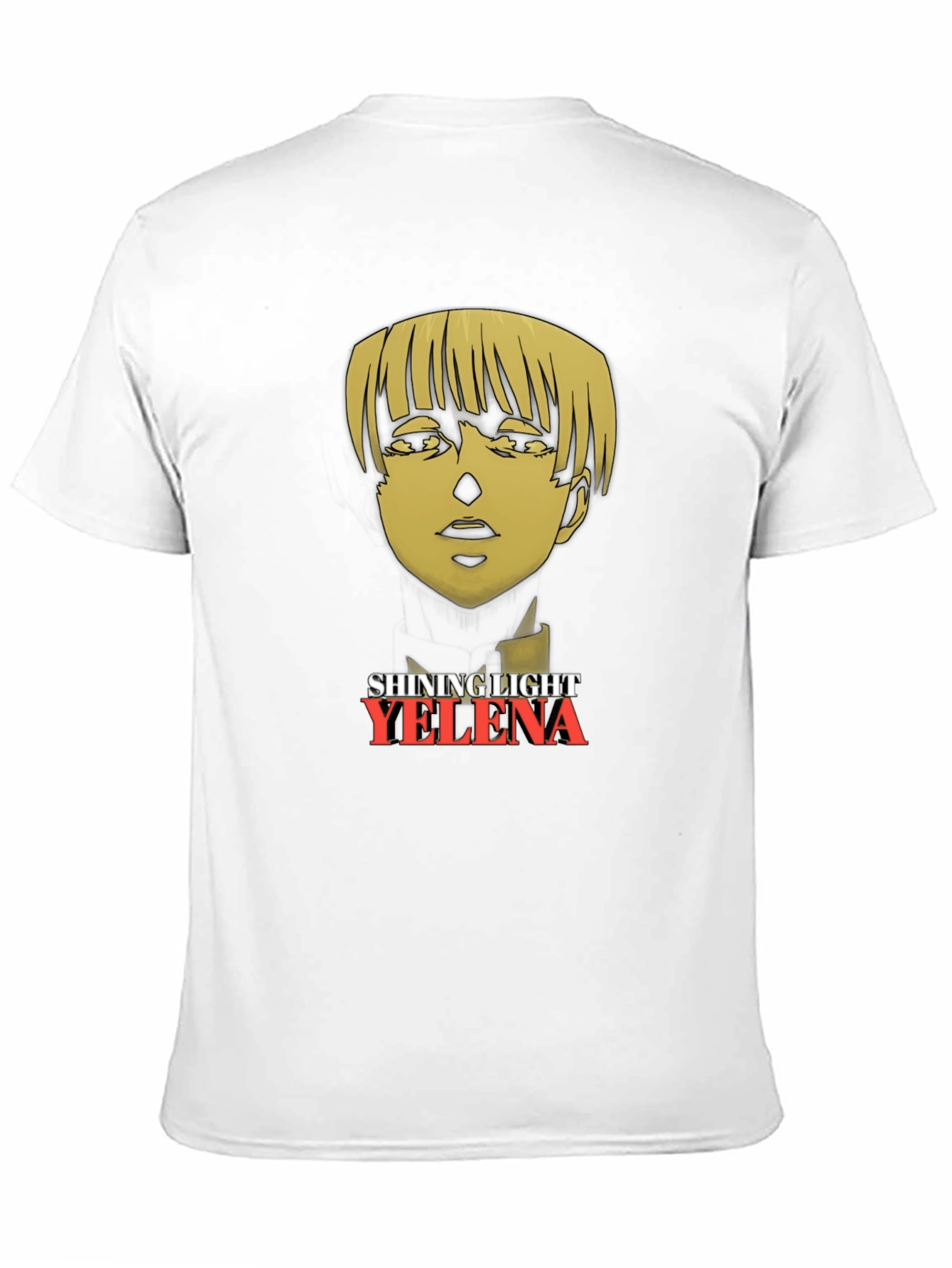 Yelena Attack on Titan Shining Light Black T-Shirt