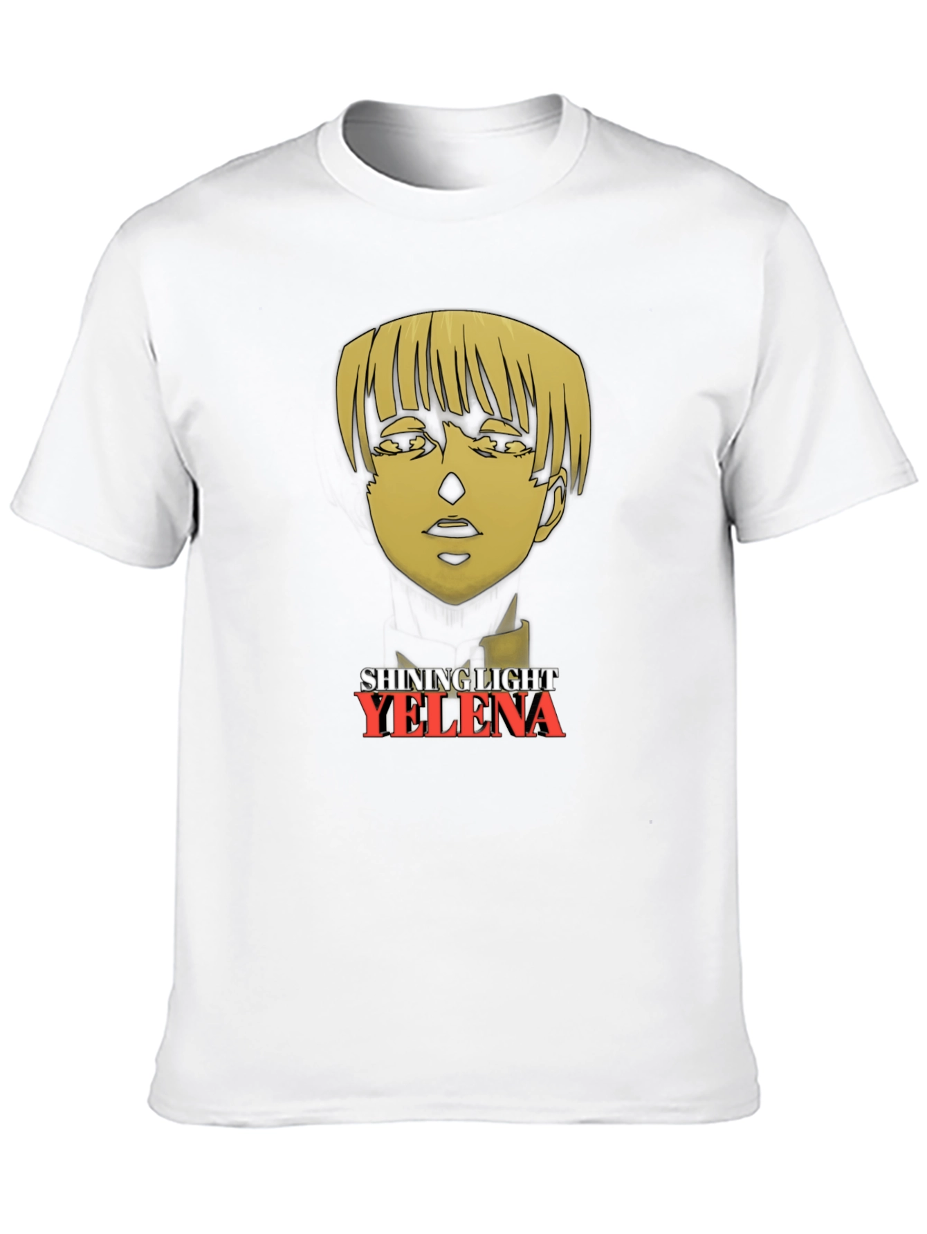 Yelena Attack on Titan Shining Light Black T-Shirt