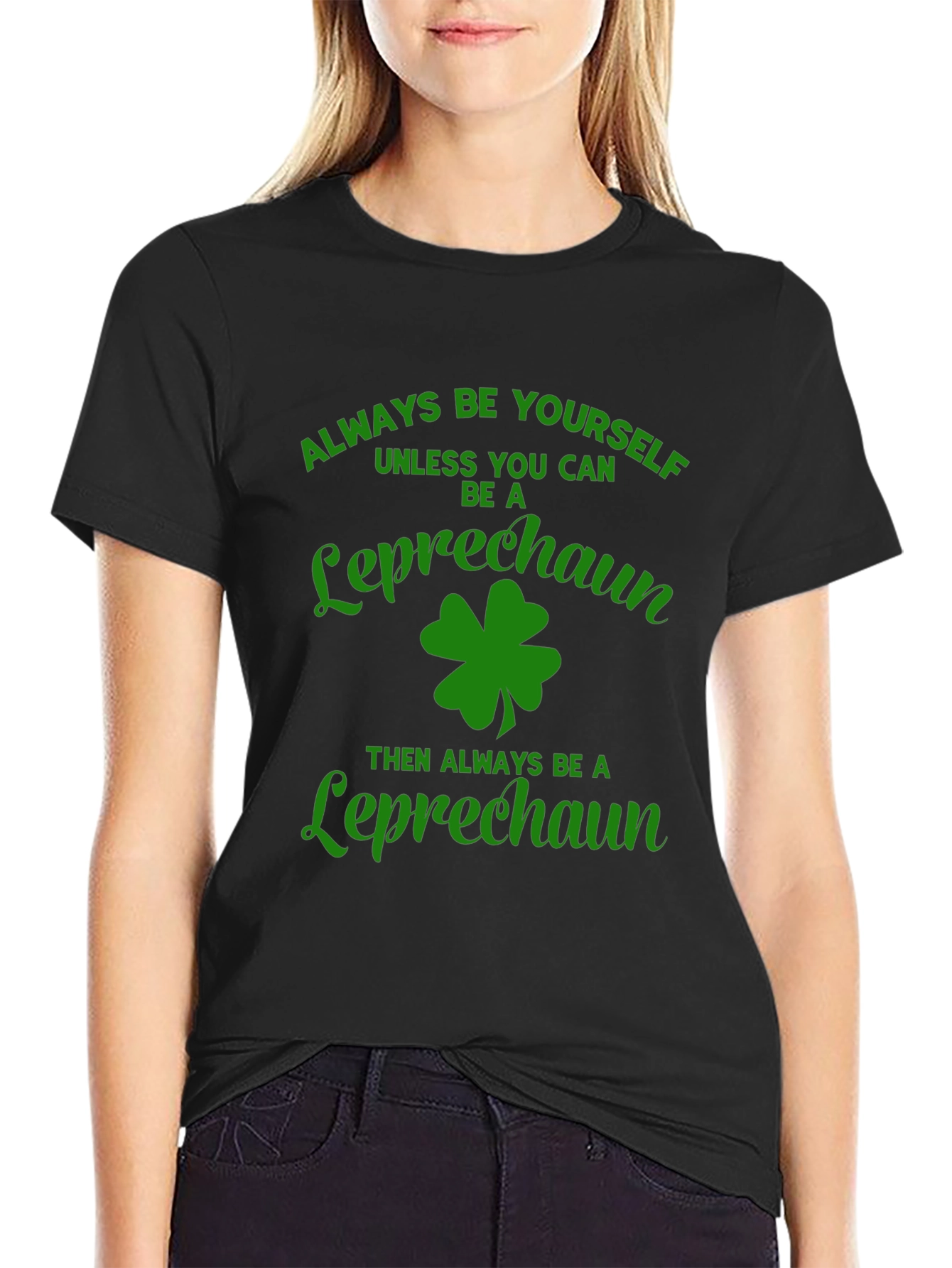 St. Patricks Day Leprechaun Graphic T-Shirt