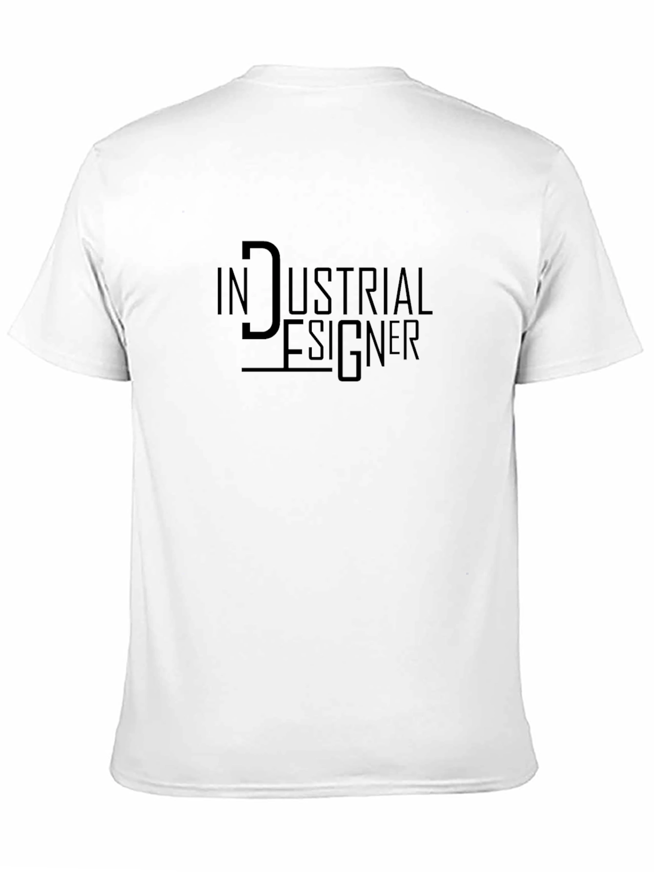 Industrial Designer Graphic Tee - Stylish Black T-Shirt