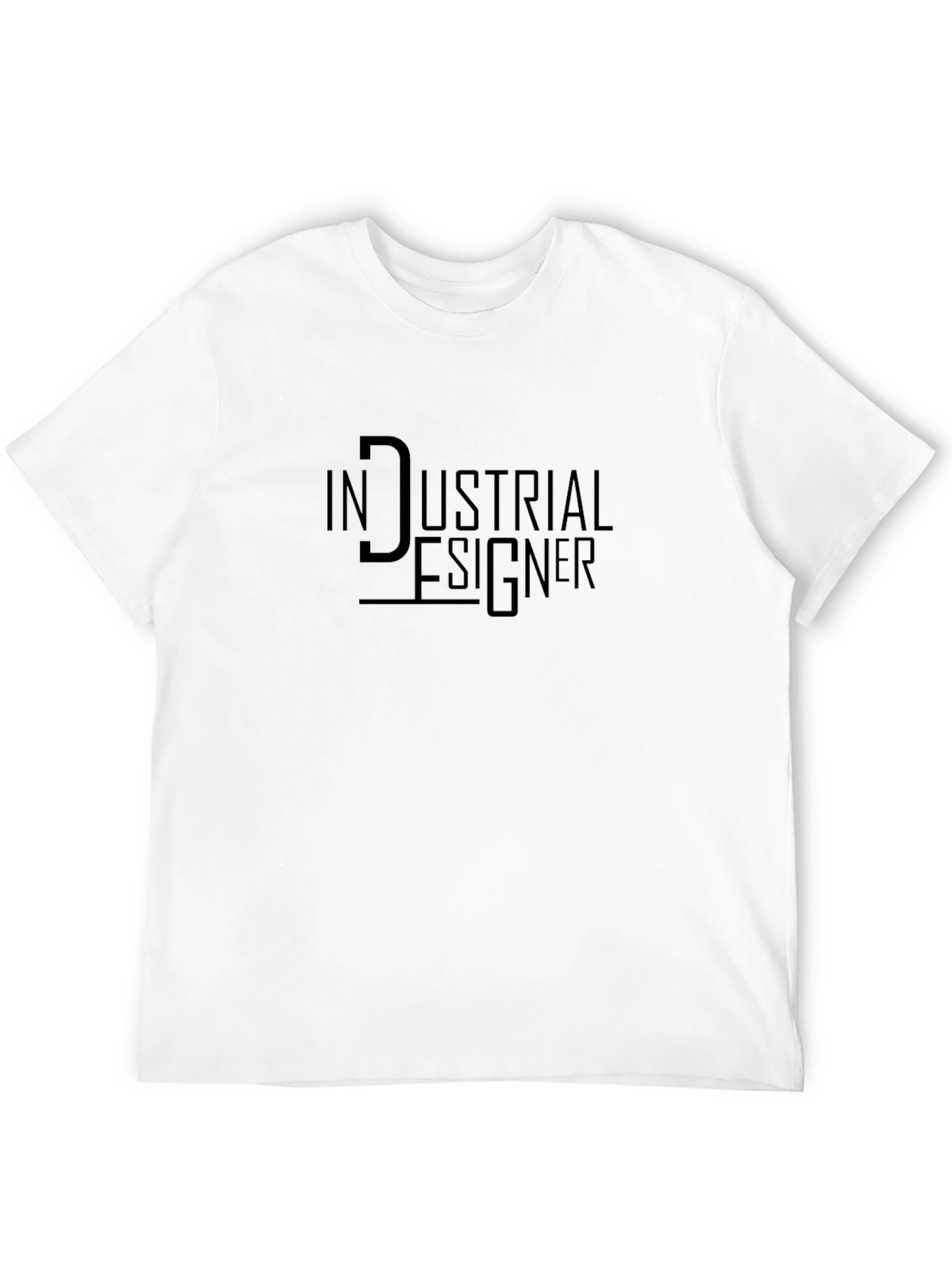 Industrial Designer Graphic Tee - Stylish Black T-Shirt