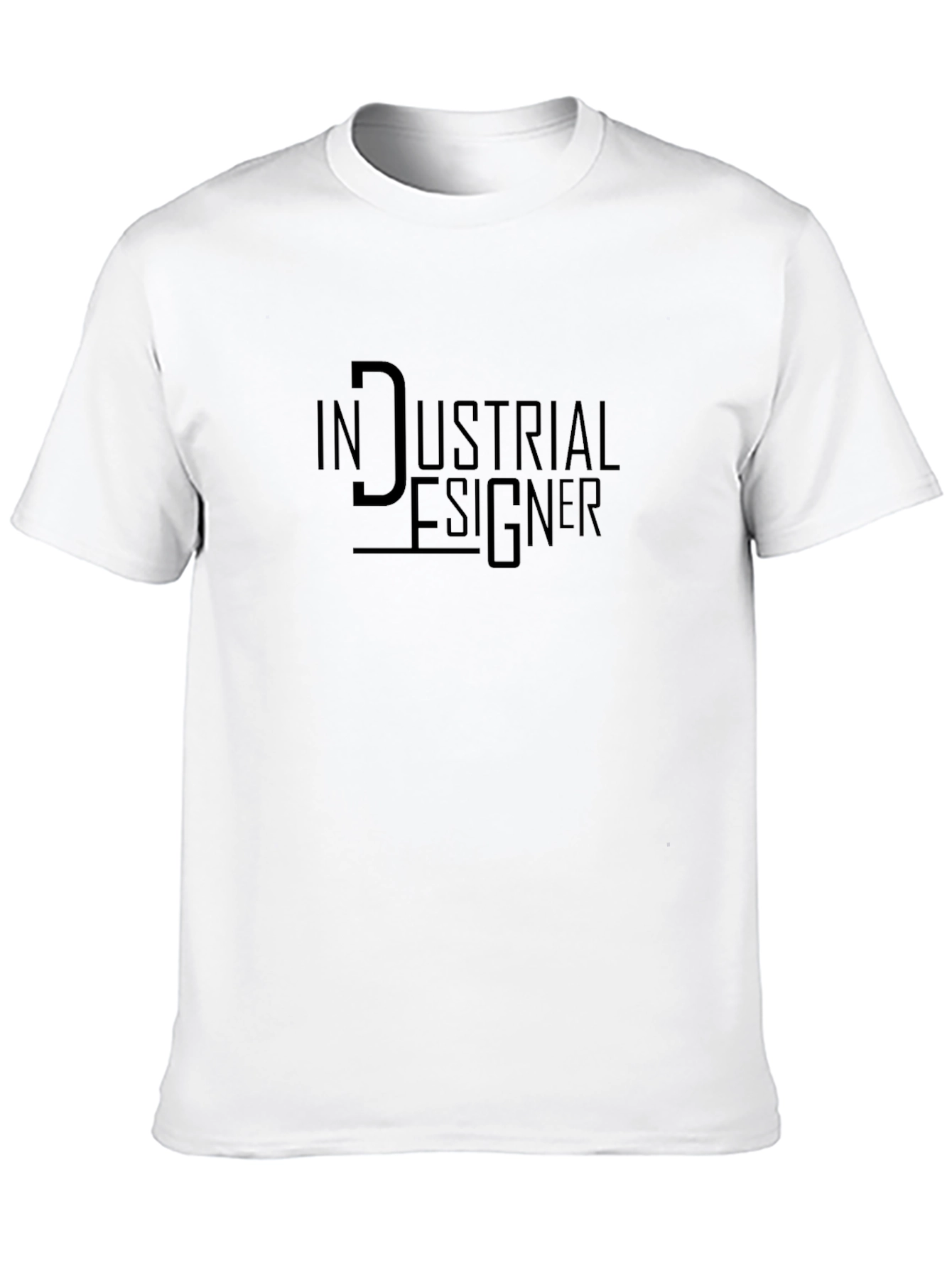 Industrial Designer Graphic Tee - Stylish Black T-Shirt