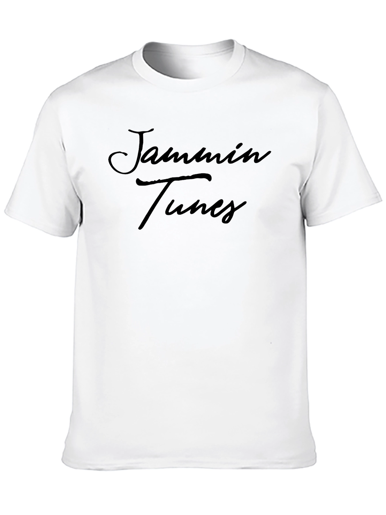 Jammin Tunes Black Graphic T-Shirt