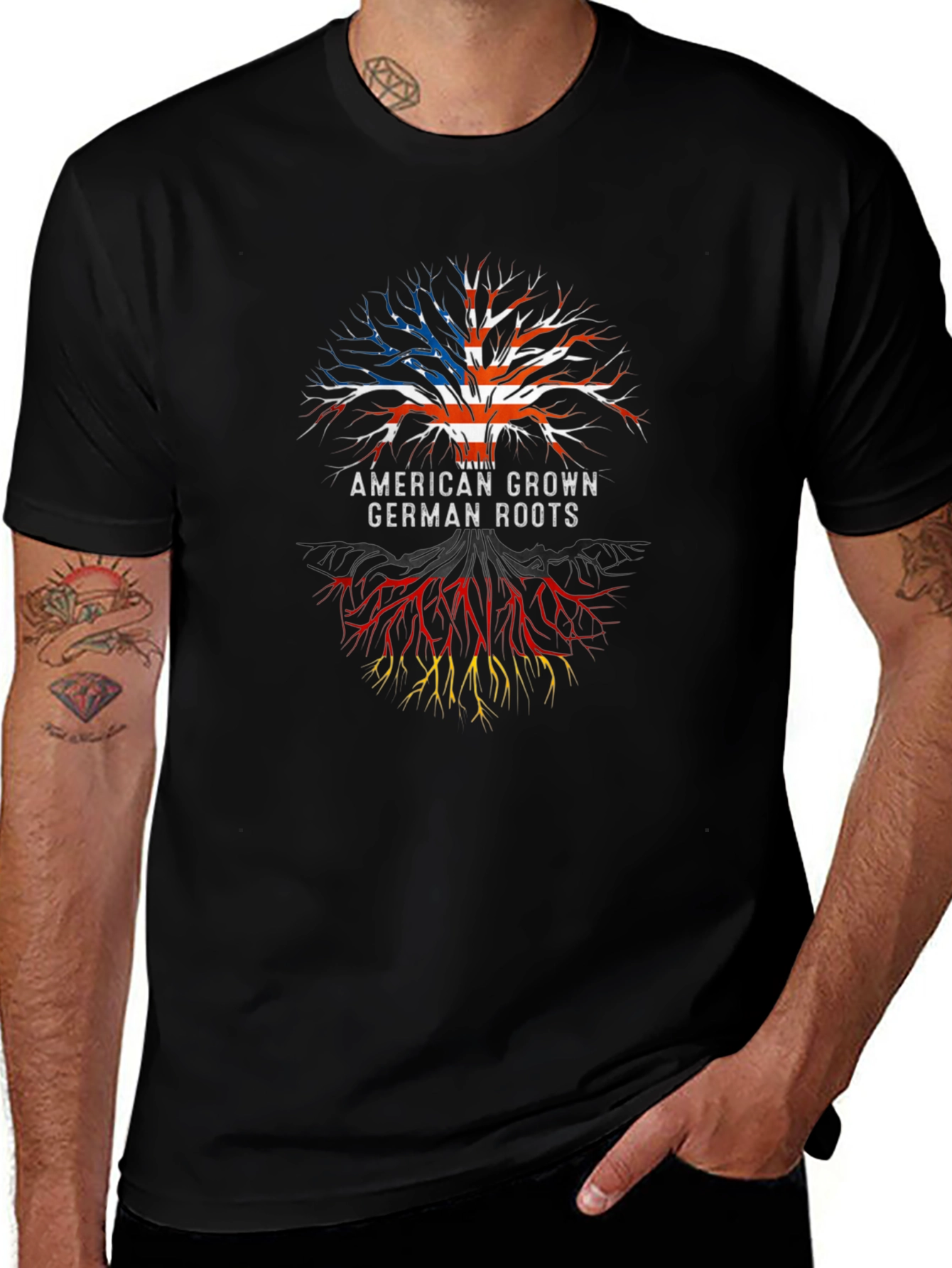American German Roots T-Shirt