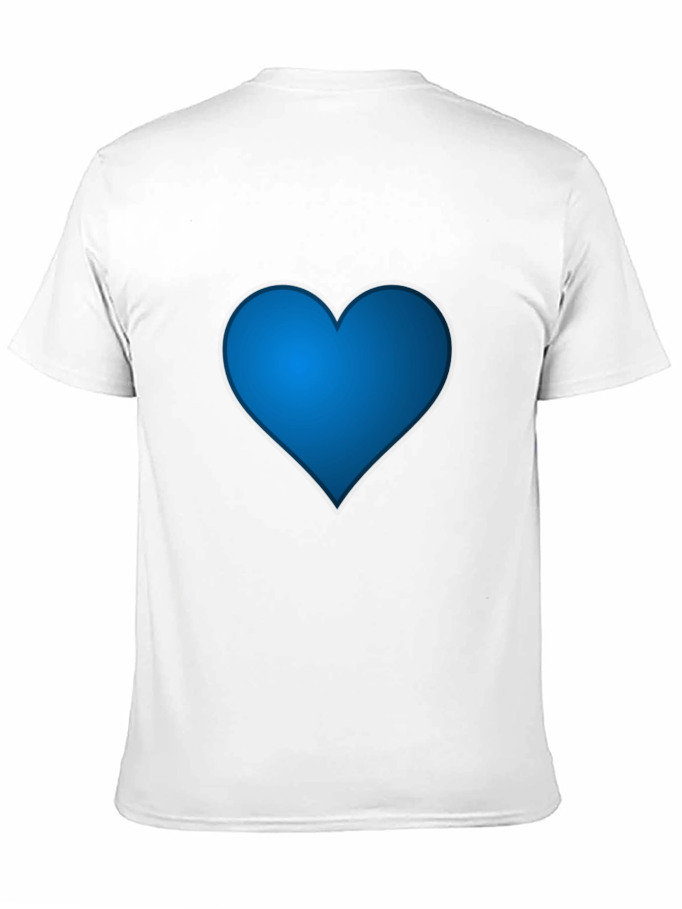 Heart Graphic Black T-Shirt - Stylish & Casual
