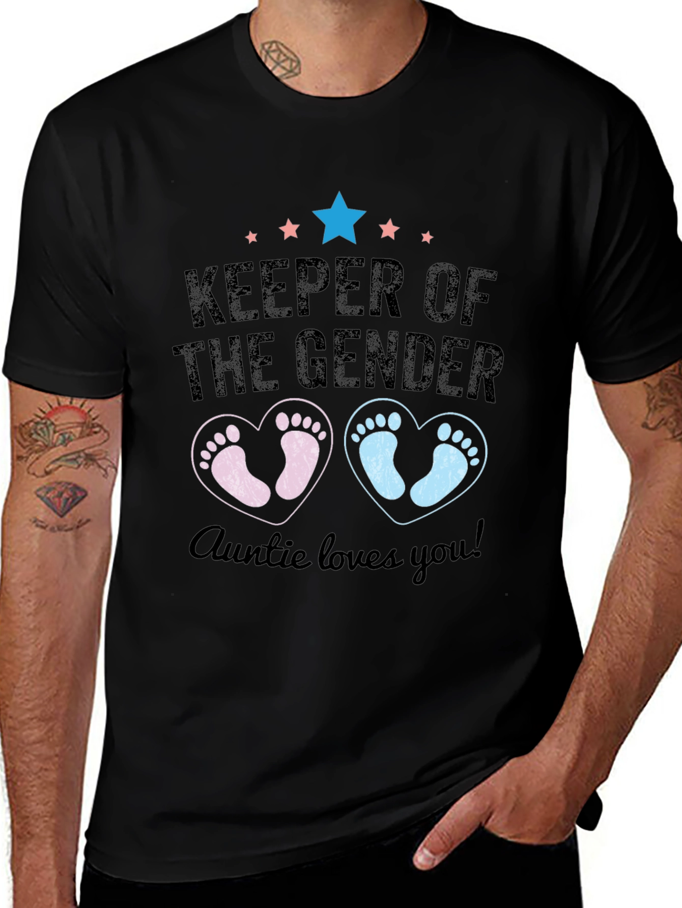 Keeper of the Gender Auntie Loves You T-Shirt