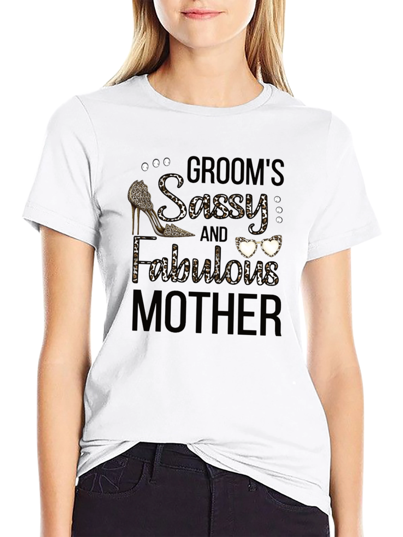 Grooms Sassy and Fabulous Mother T-Shirt