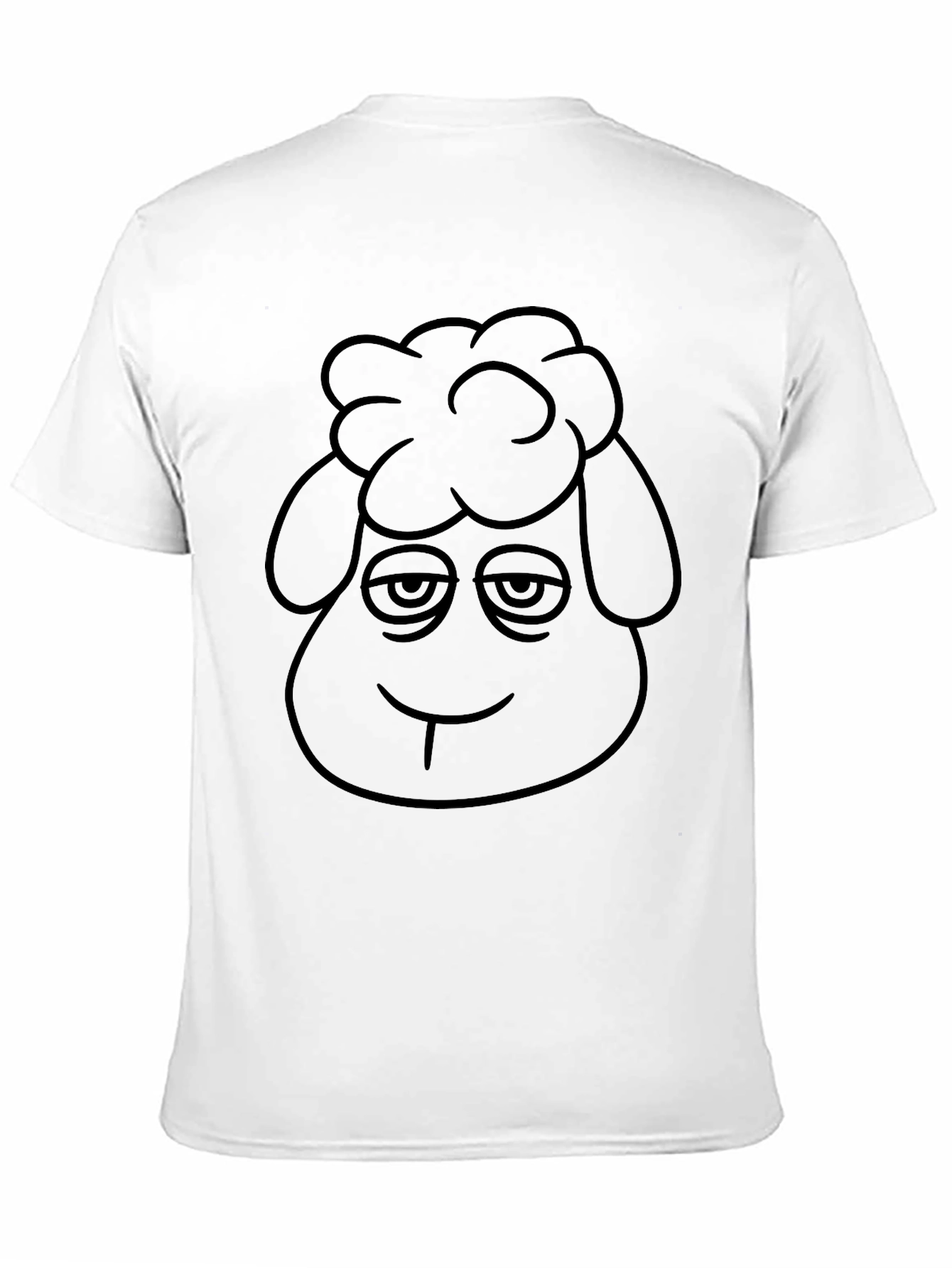 Shaun the Sheep Graphic Tee - Black Cotton T-Shirt