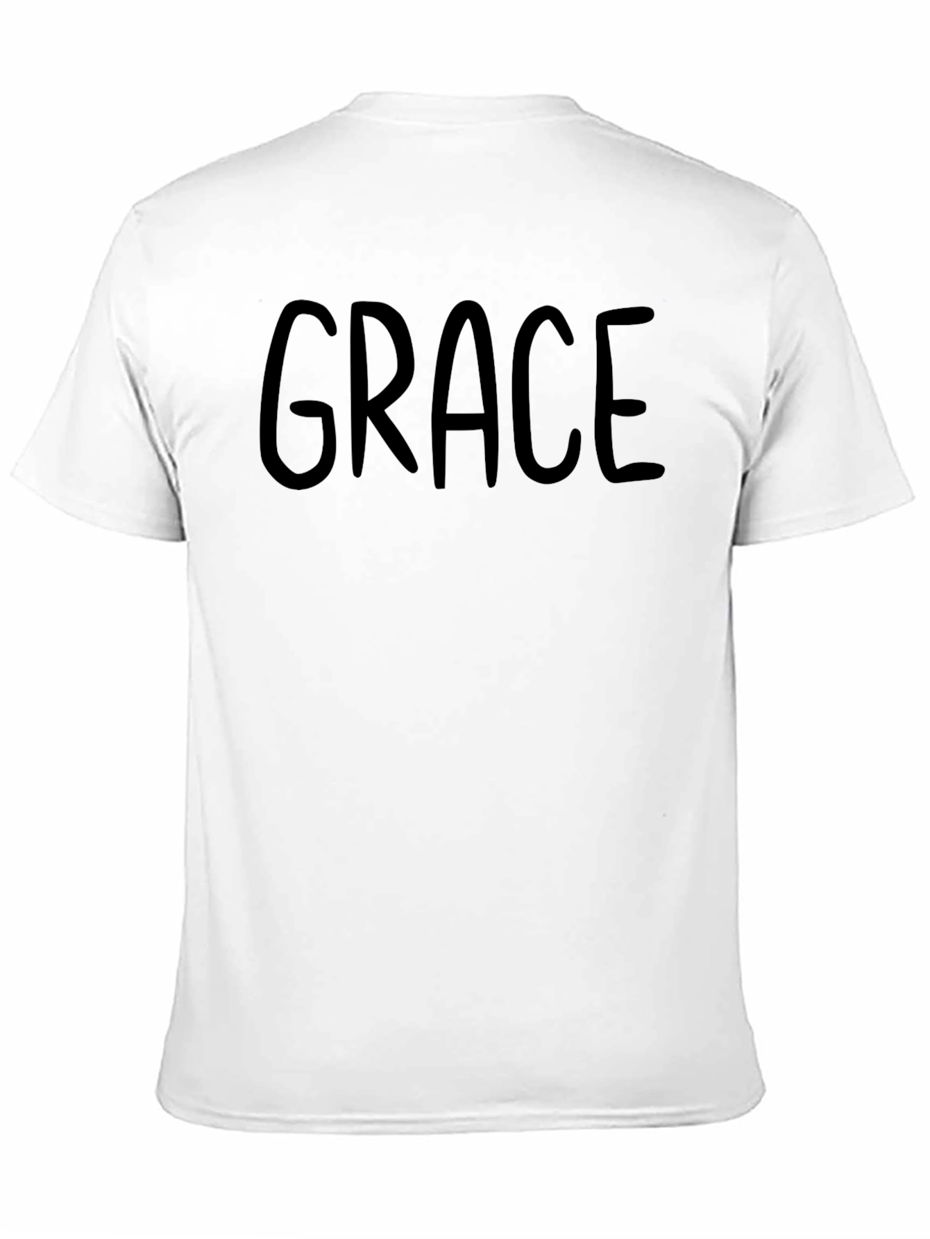 Graceful Black Graphic Tee