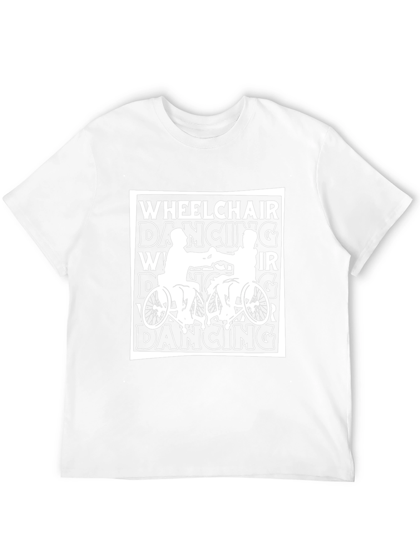 Wheelchair Dancing Graphic Tee - Black