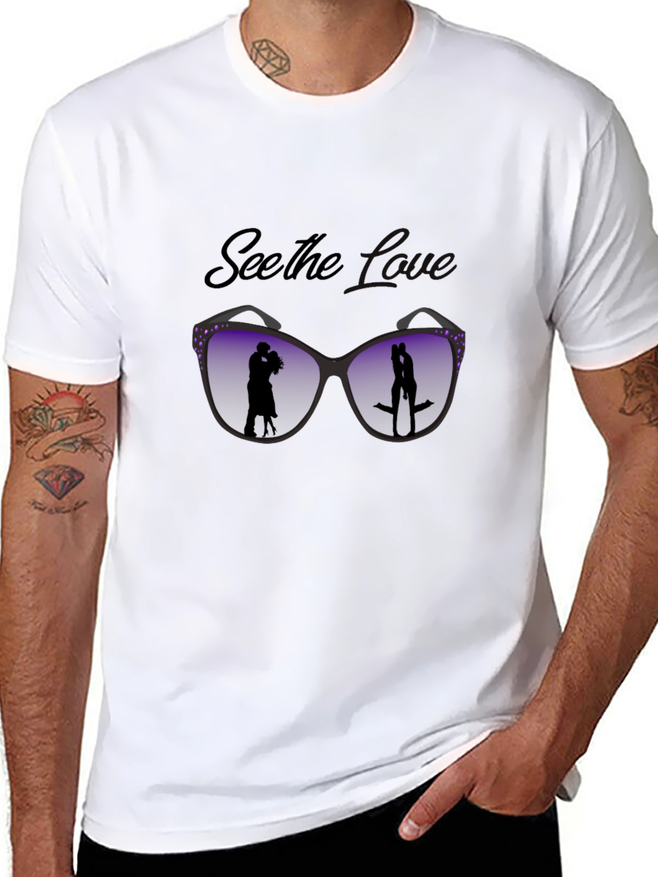See the Love Graphic T-Shirt