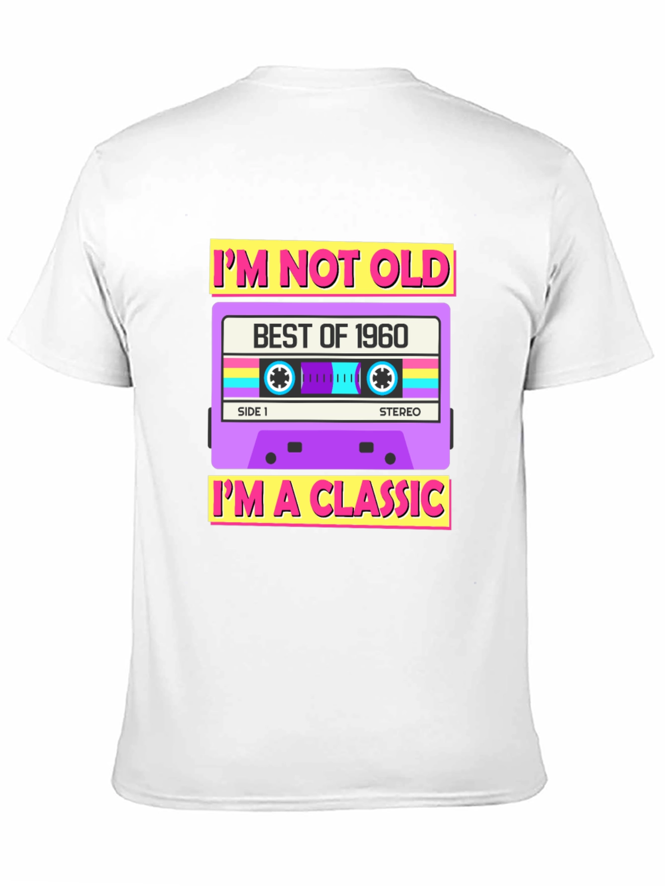 Retro Cassette Im Not Old Graphic Tee