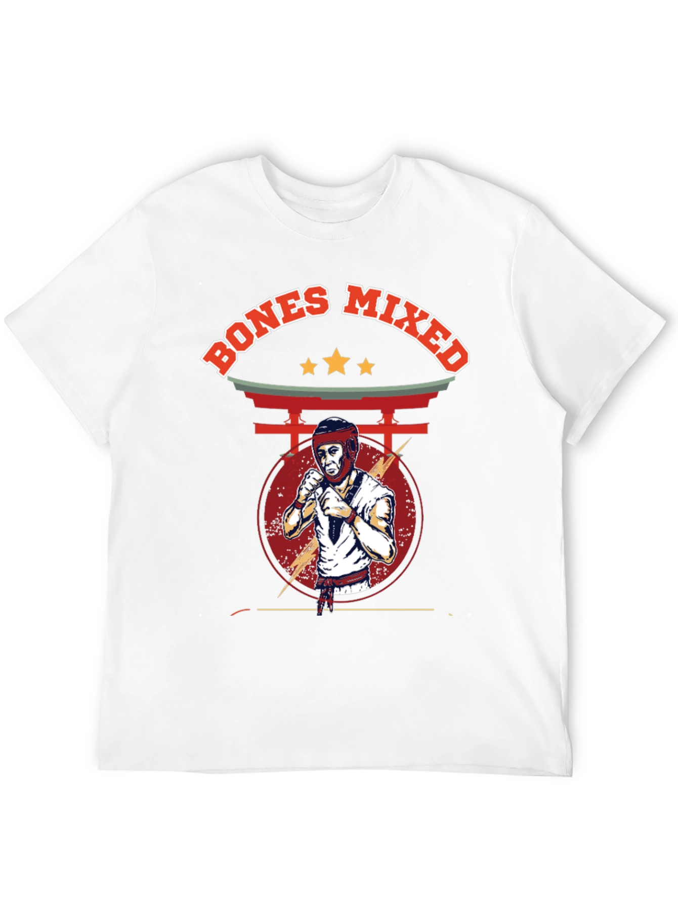 Bones Mixed Martial Arts Graphic Tee