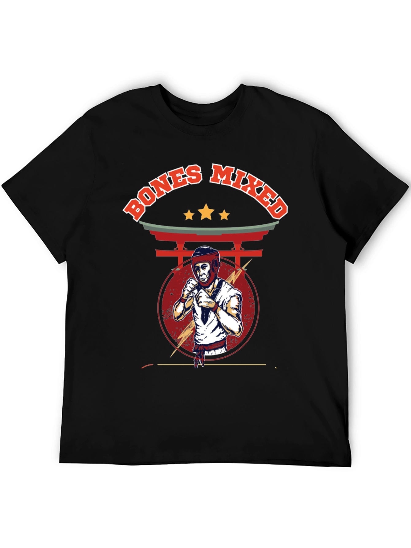 Bones Mixed Martial Arts Graphic Tee