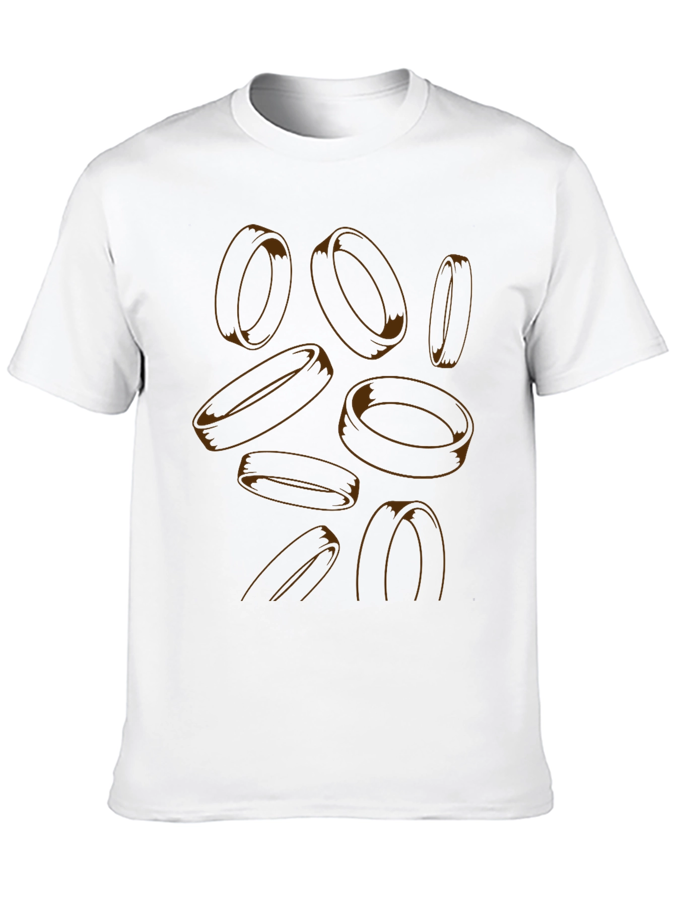 Rings Graphic Tee - Unique Design