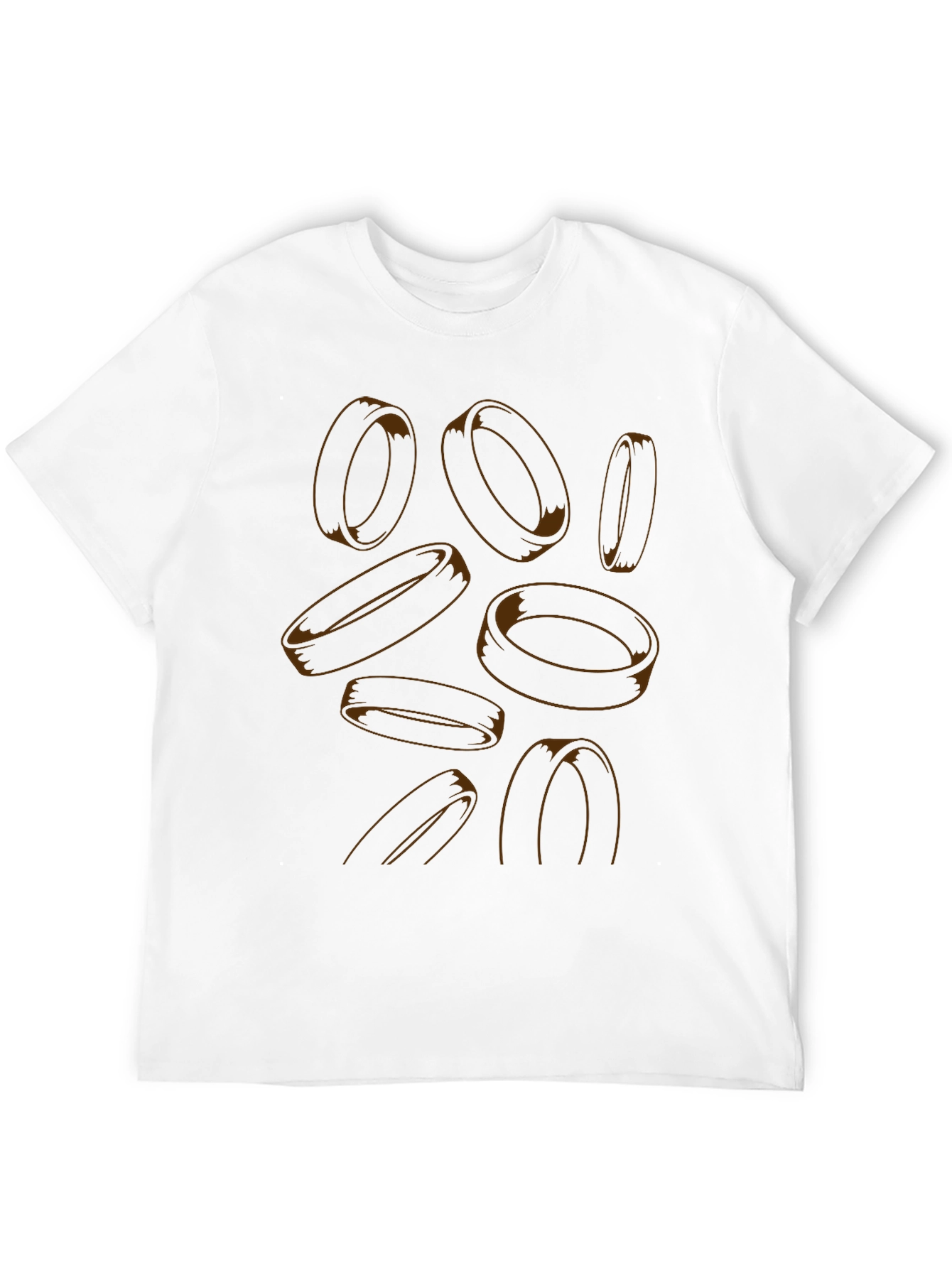 Rings Graphic Tee - Unique Design
