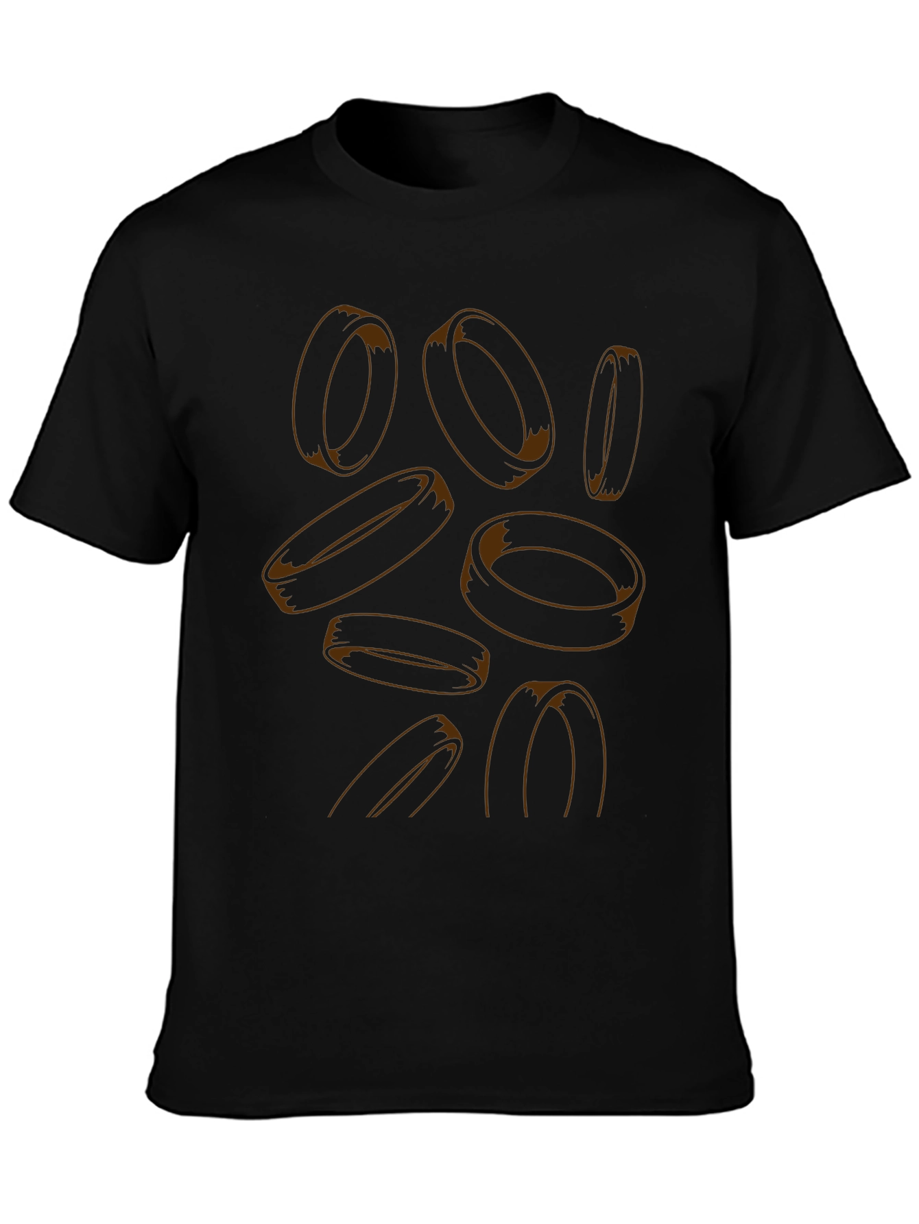 Rings Graphic Tee - Unique Design