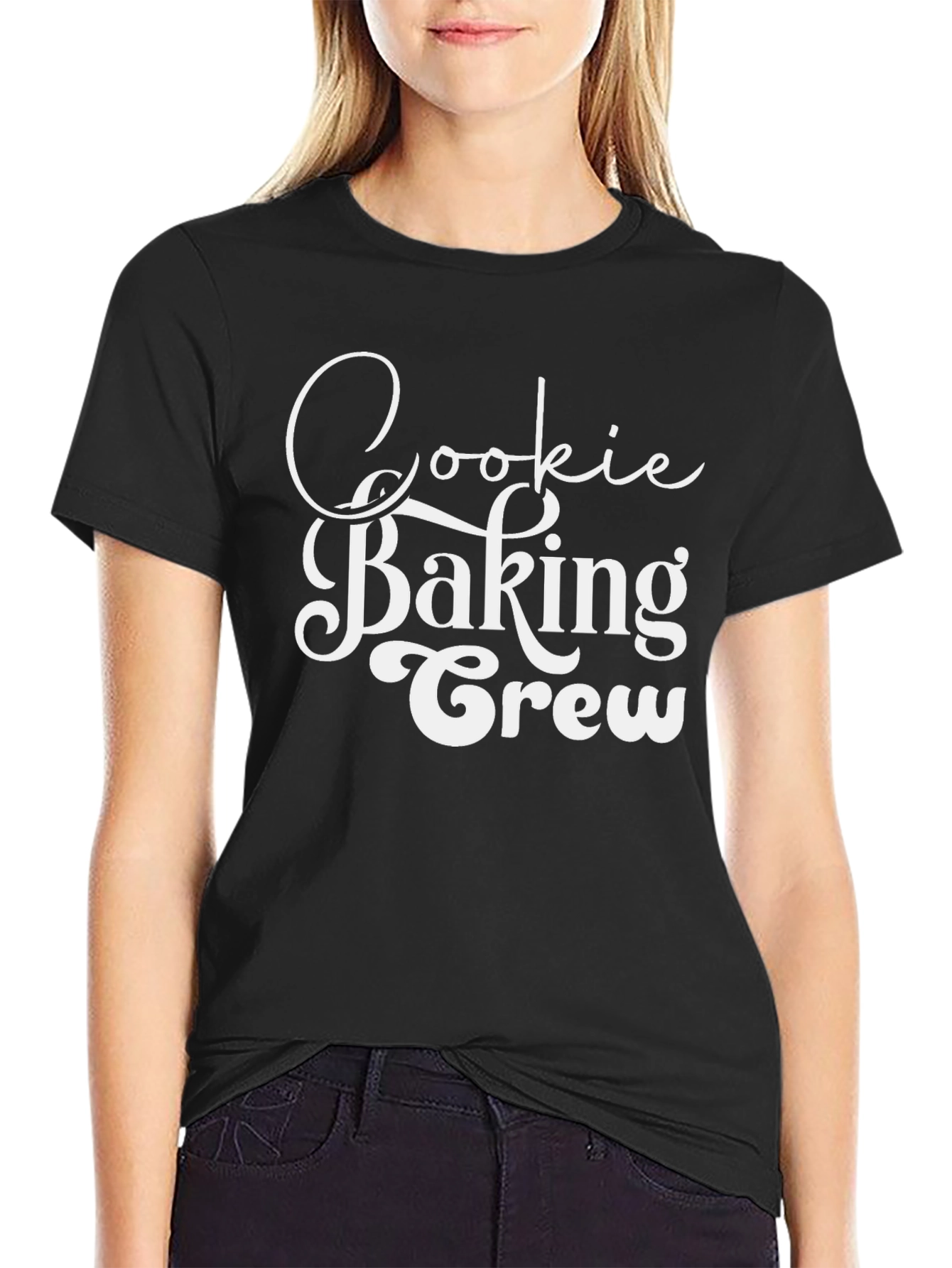 Cookie Baking Crew T-Shirt - Funny Holiday Shirt