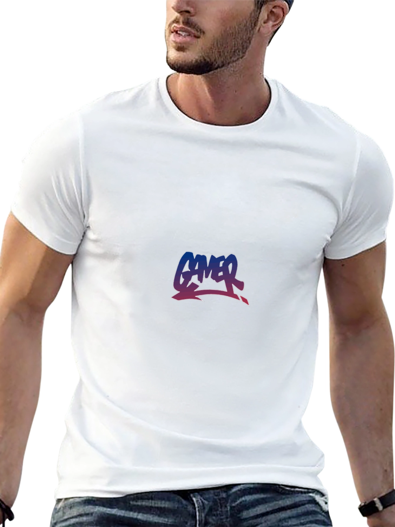 Gamer Logo Black T-Shirt