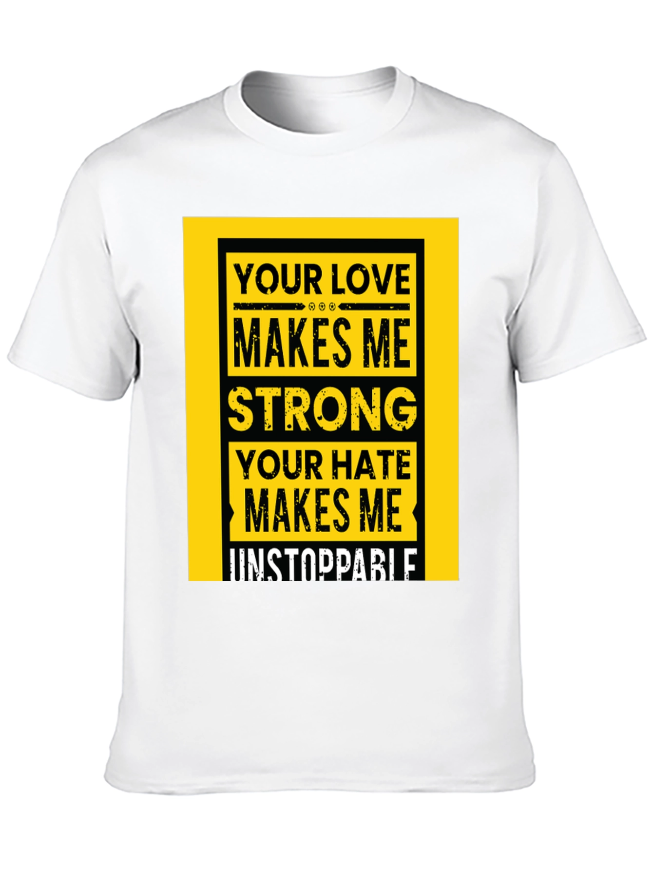 Unstoppable Graphic Tee - Mens Black T-Shirt