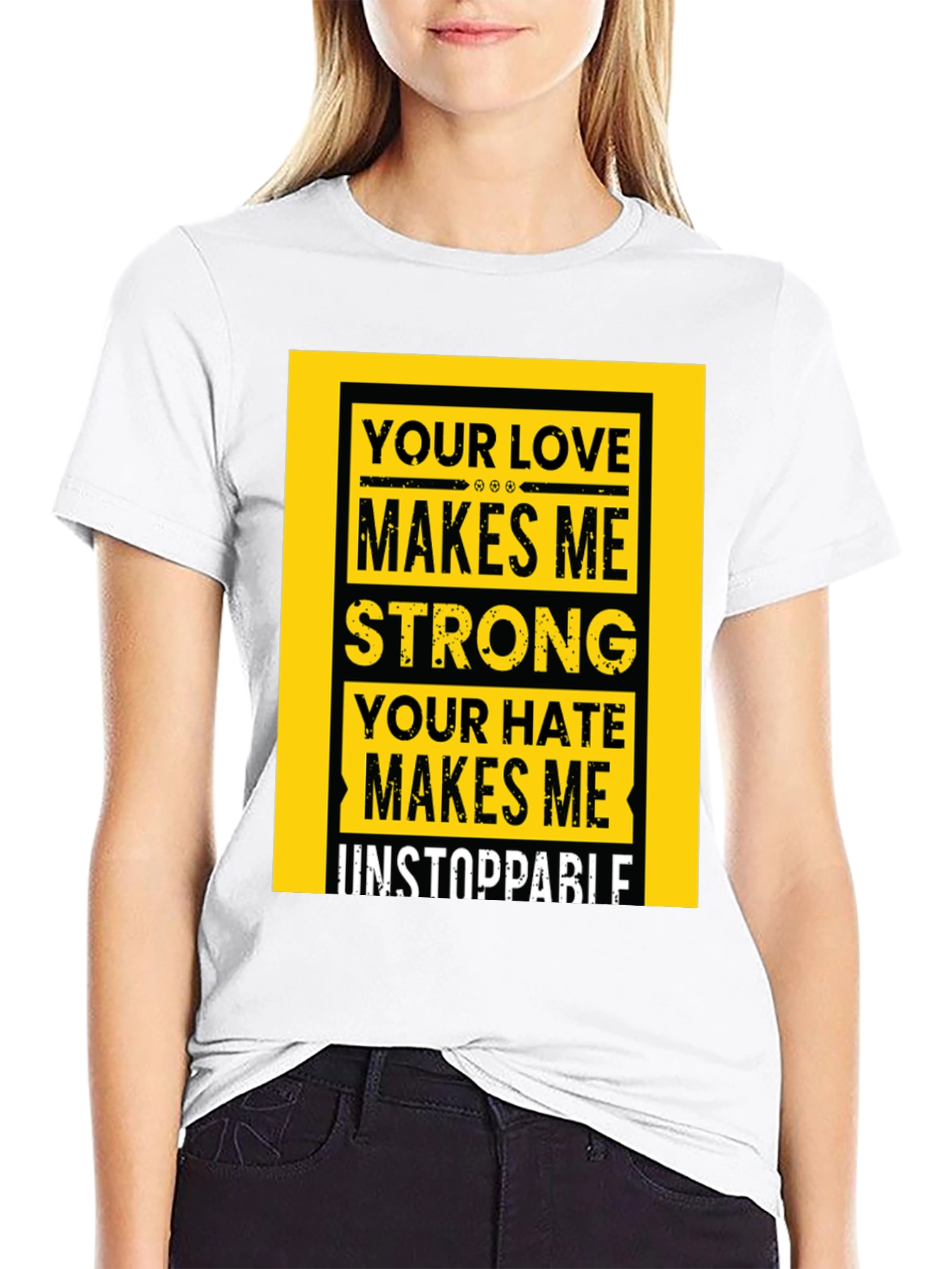 Unstoppable Graphic Tee - Mens Black T-Shirt