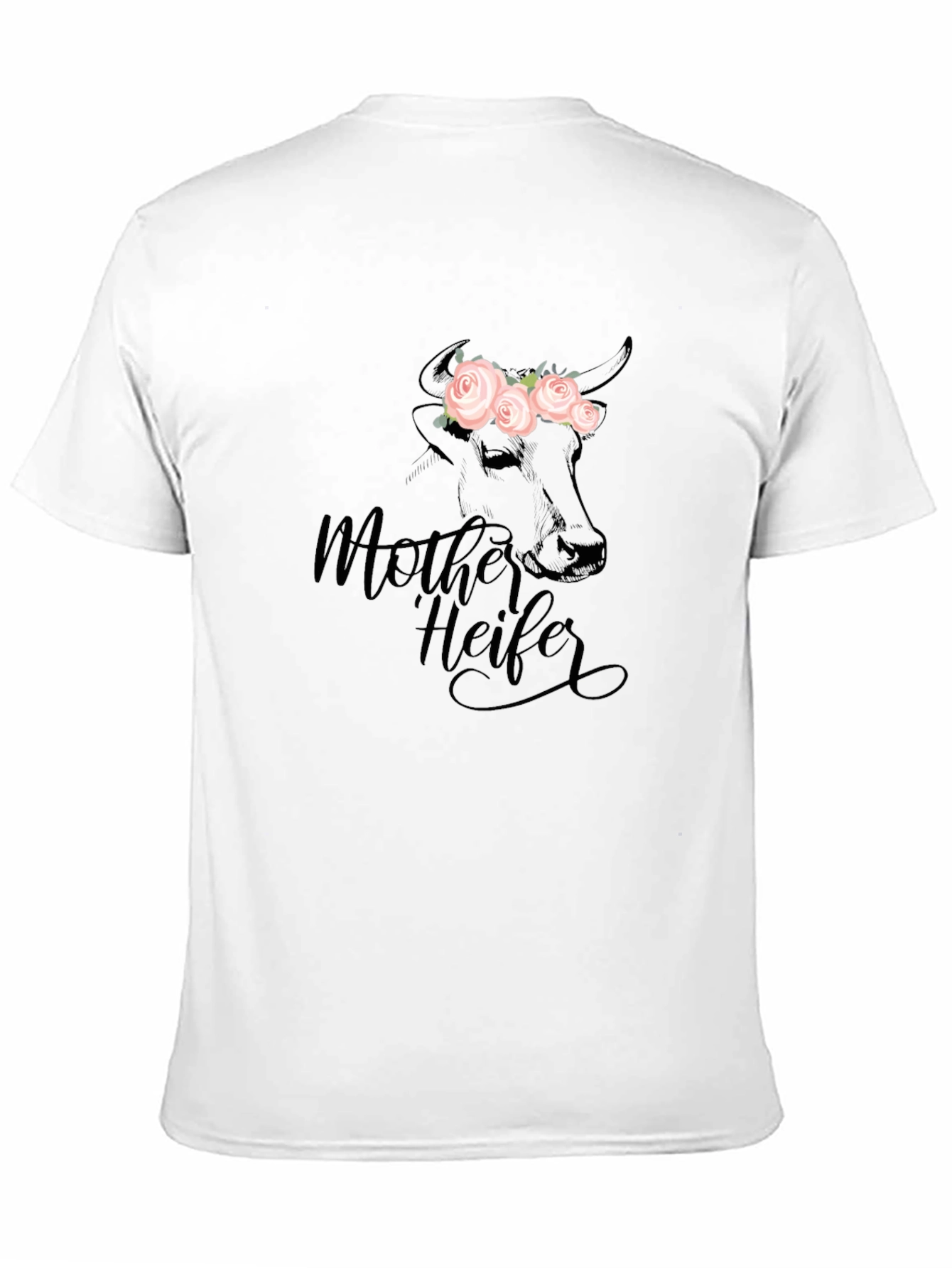 Mother Heifer Graphic Tee - Black