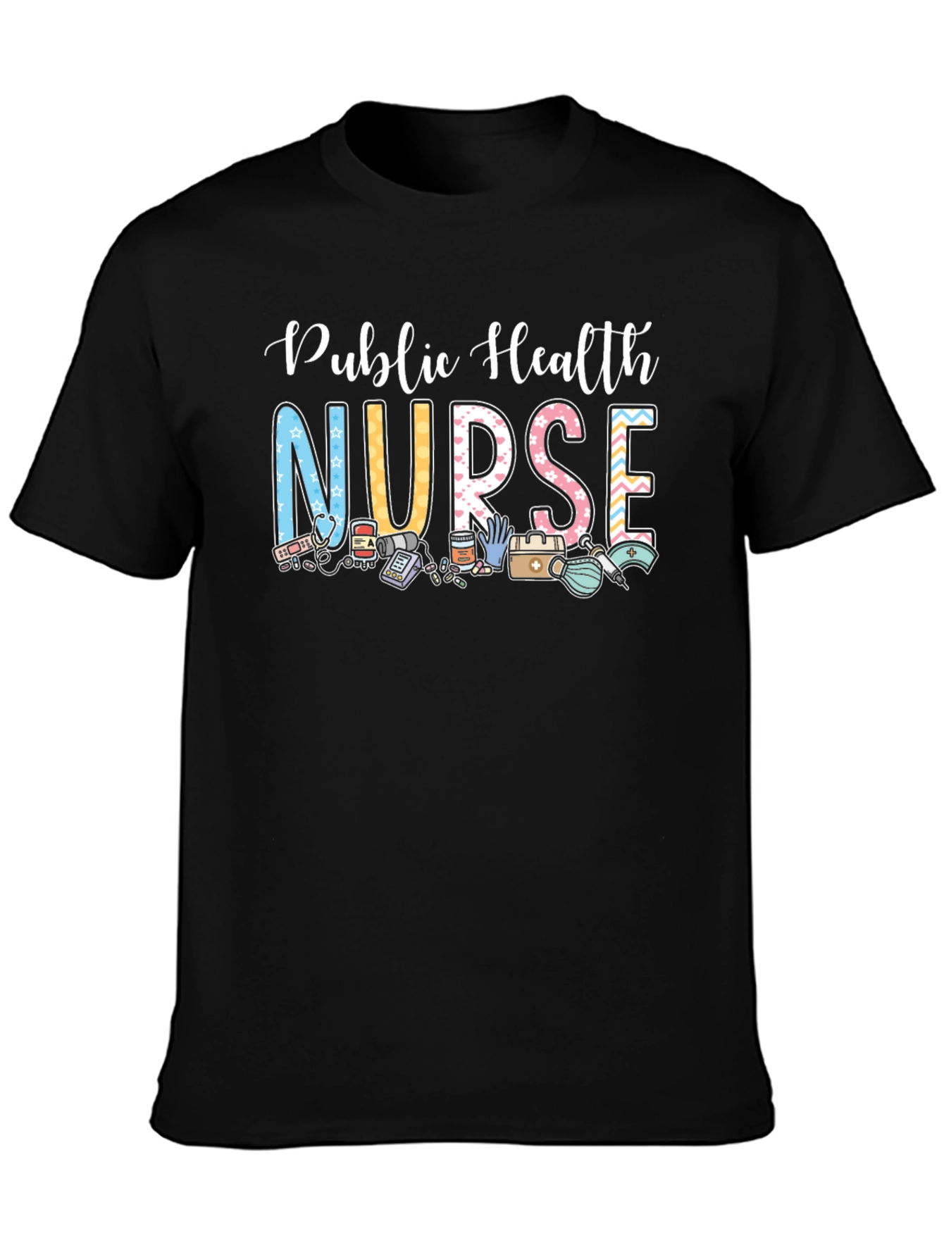Public Health Nurse Graphic T-Shirt