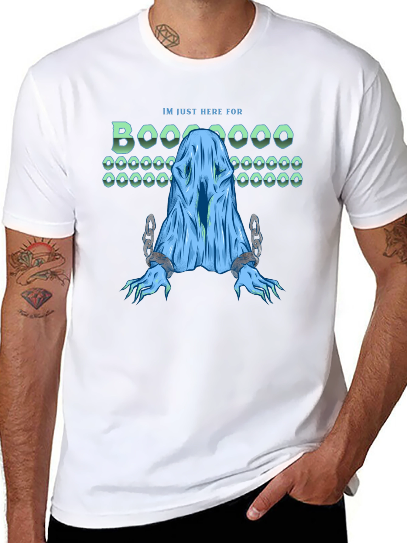 Boo Crew Graphic T-Shirt - Halloween Apparel
