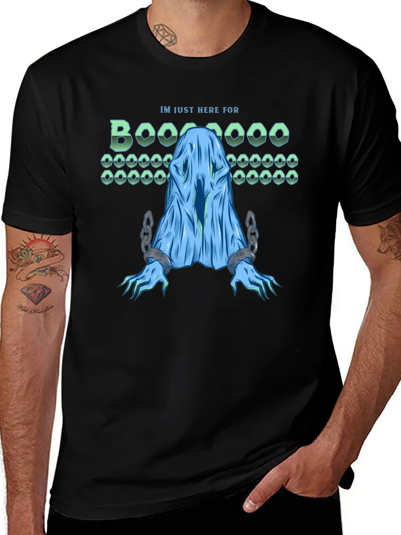Boo Crew Graphic T-Shirt - Halloween Apparel