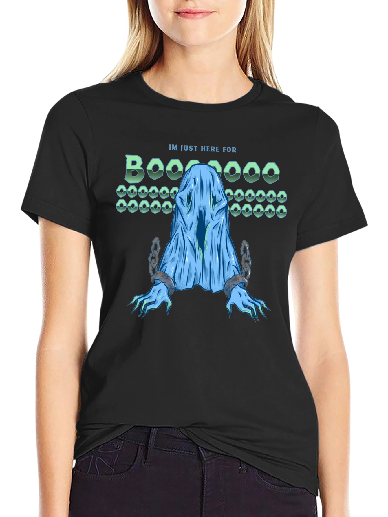 Boo Crew Graphic T-Shirt - Halloween Apparel