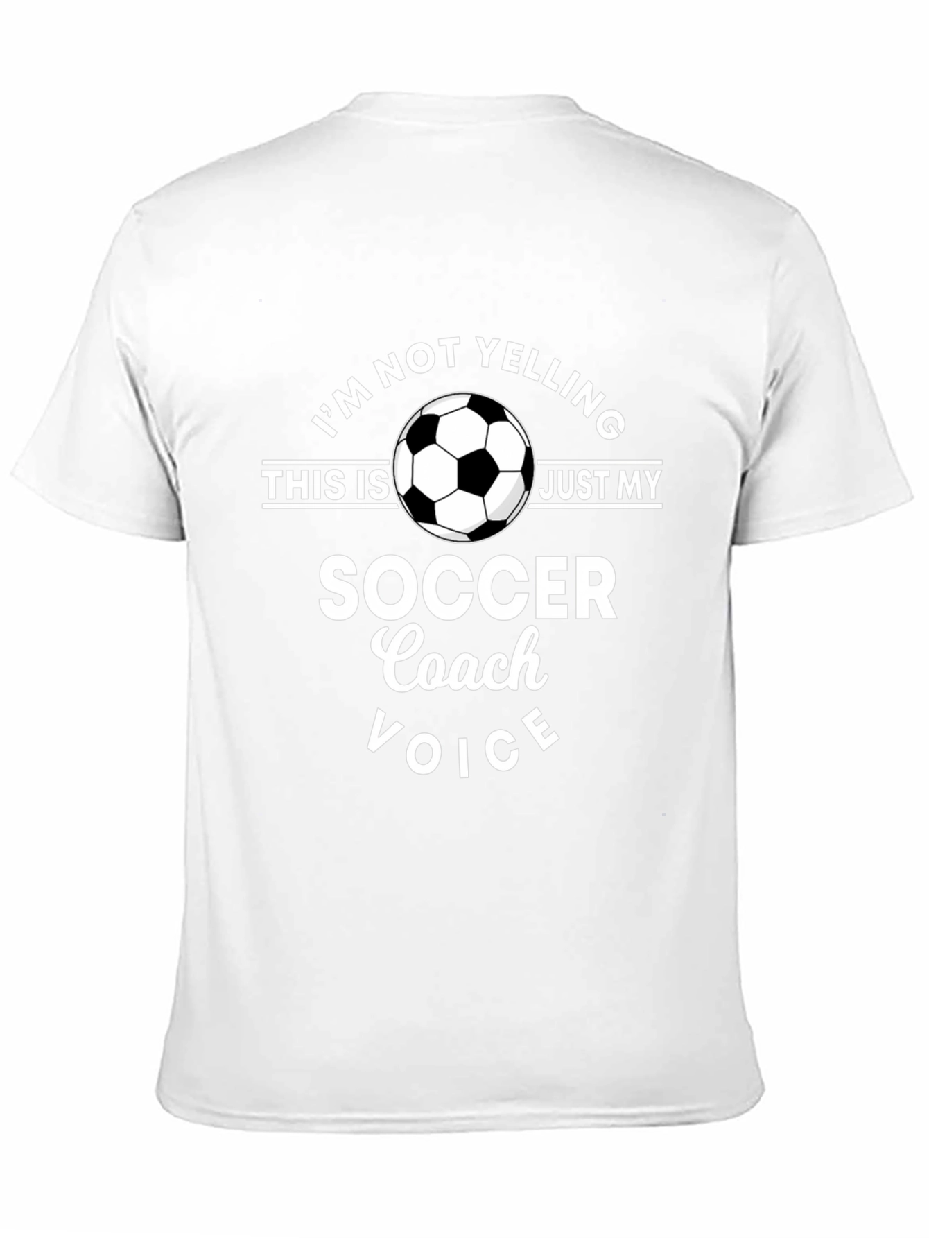 Soccer Coach Voice Graphic Tee